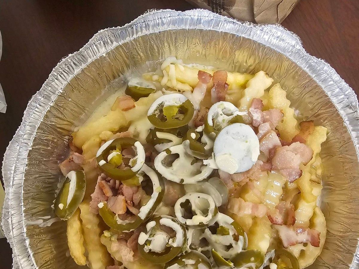 Bacon and Cheese Fries.
