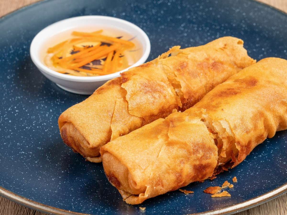 Vegetarian Crispy Eggrolls (Cha Gio Chay).