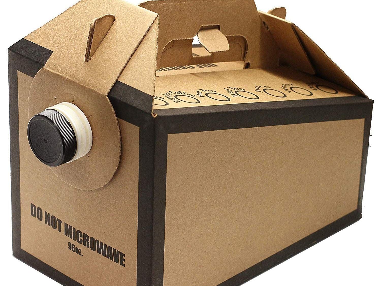 COFFEE BOX (96oz + CUPS/CREAMER/SUGARS).