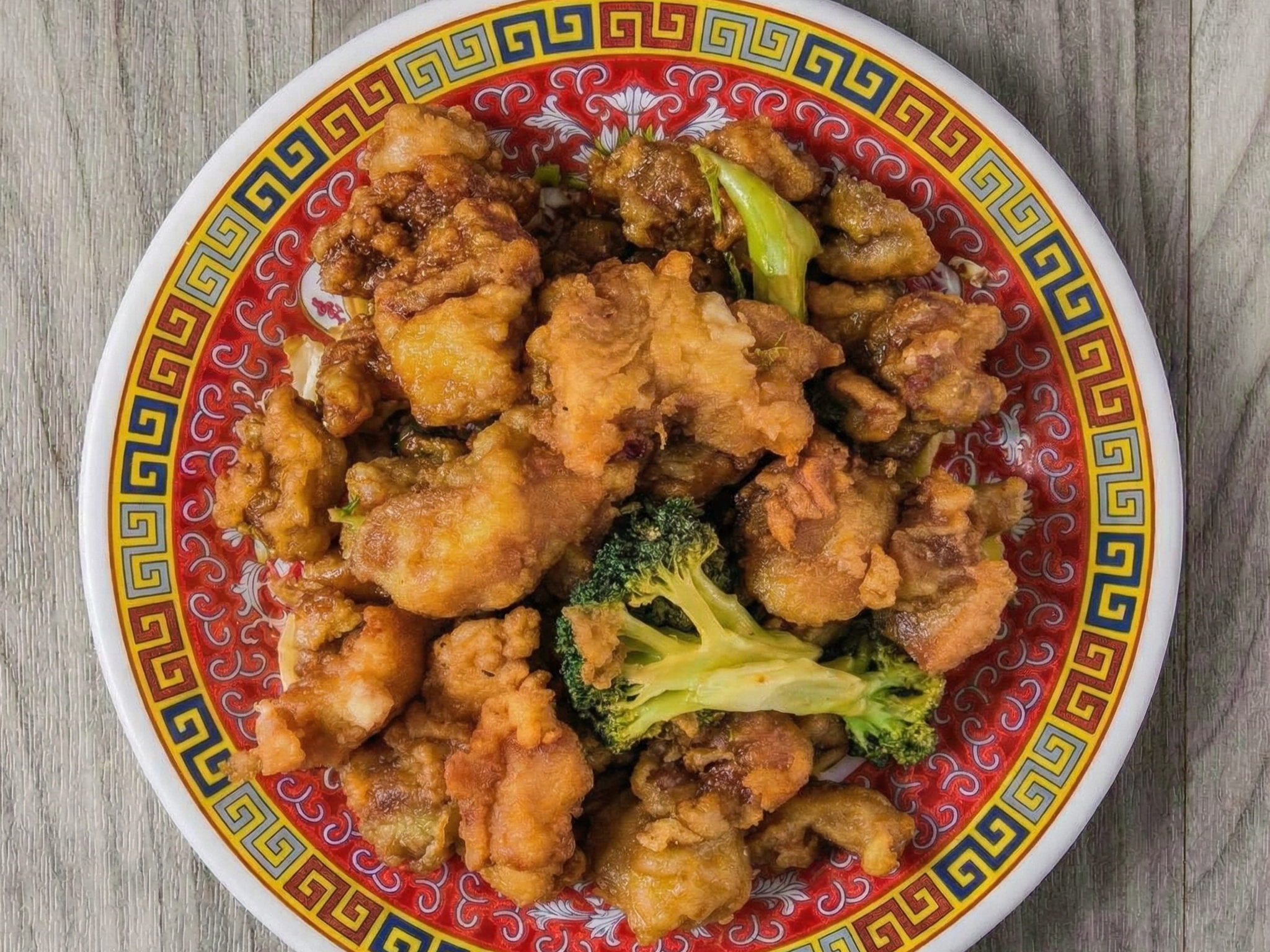 Orange Flavor Chicken.
