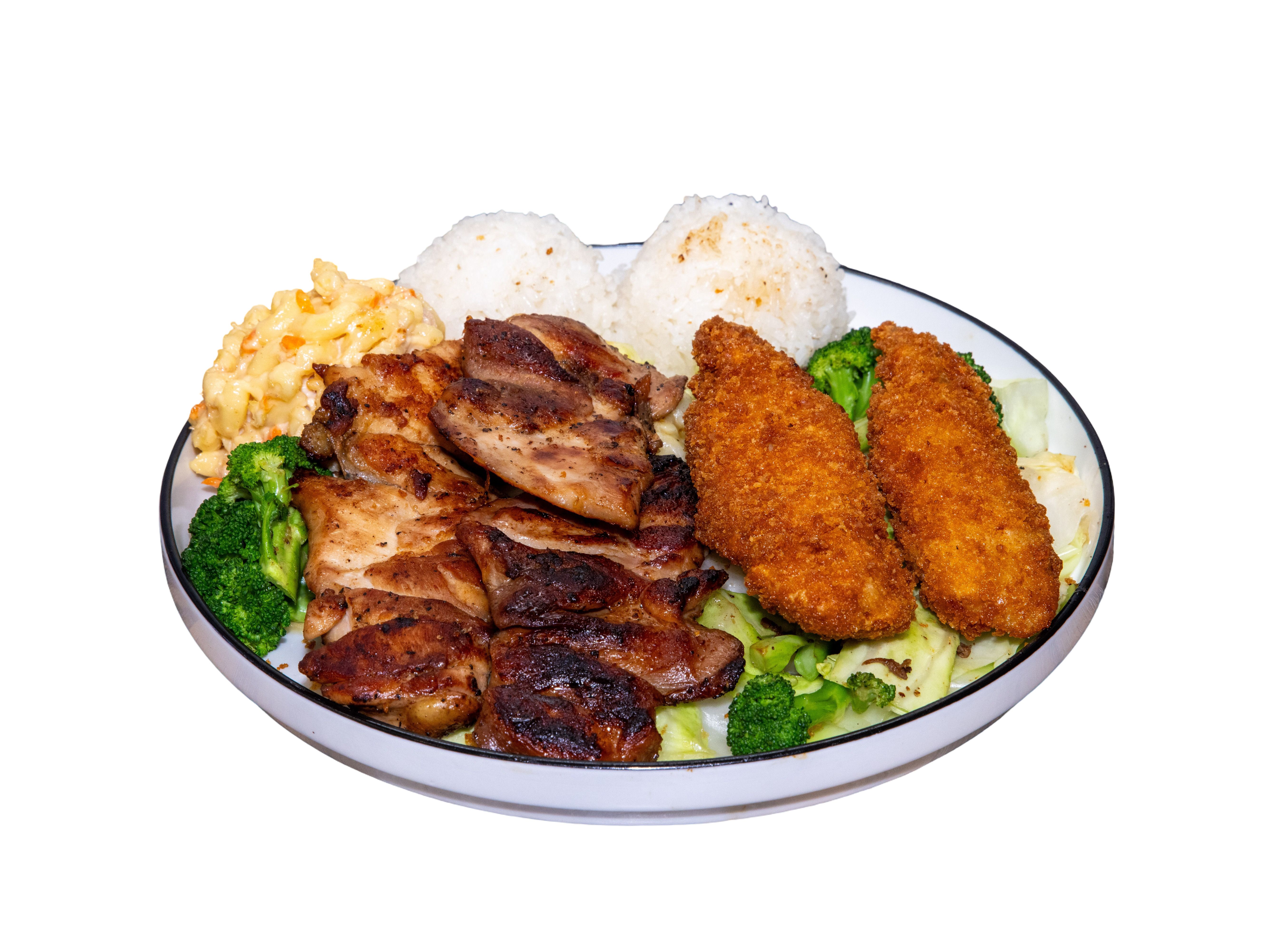 13. Shrimp & BBQ Chicken Combo