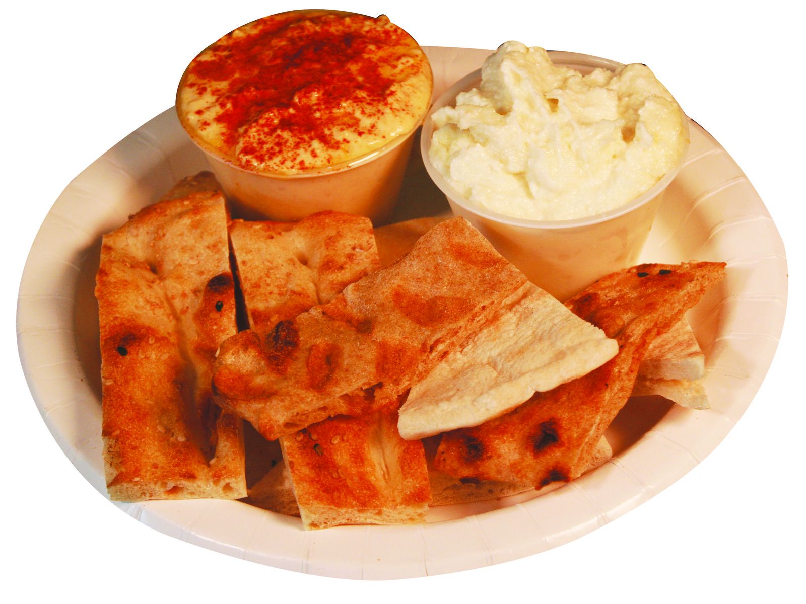 Side Hummus And Bread