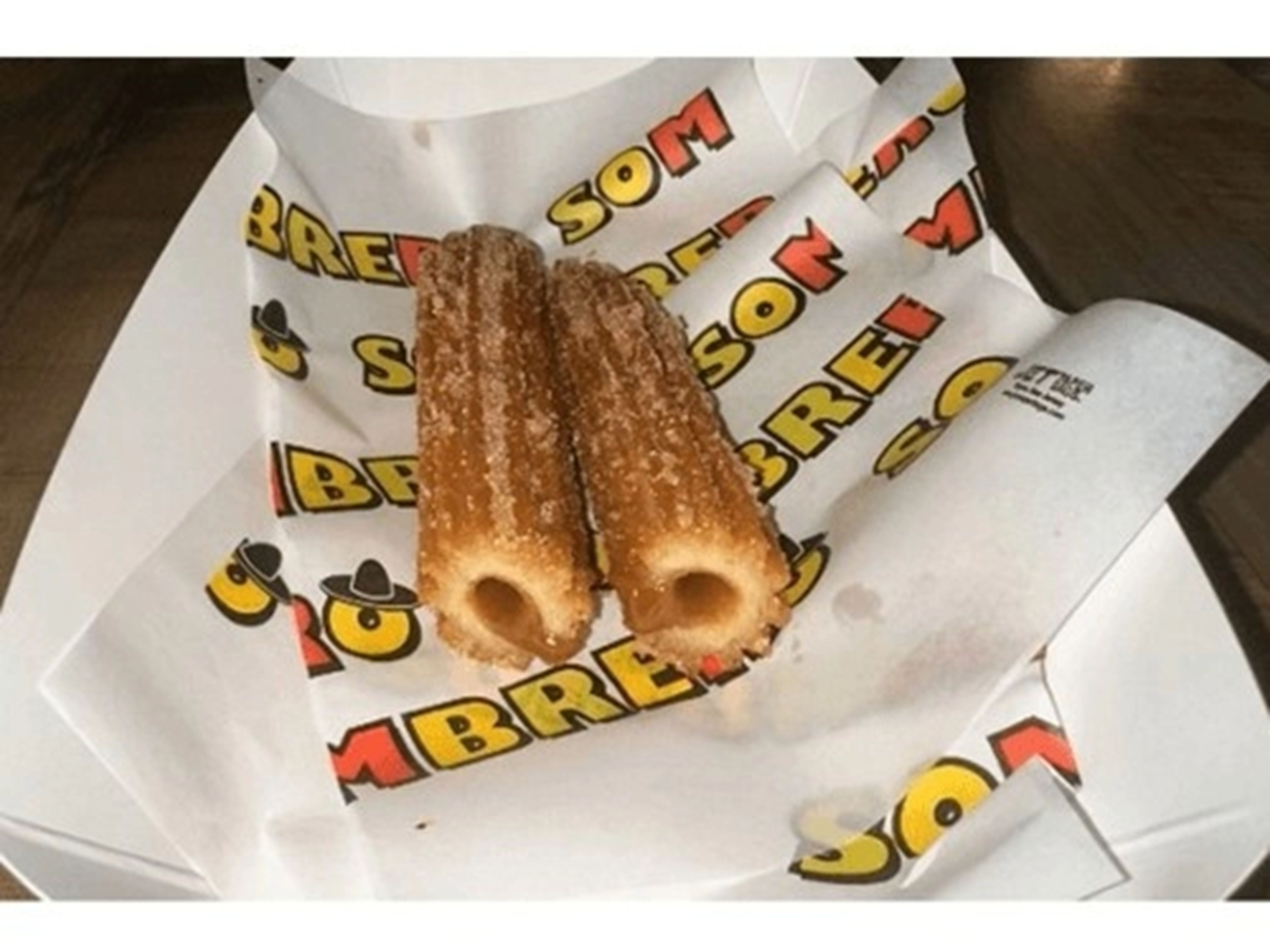 Caramel Filled Churro.