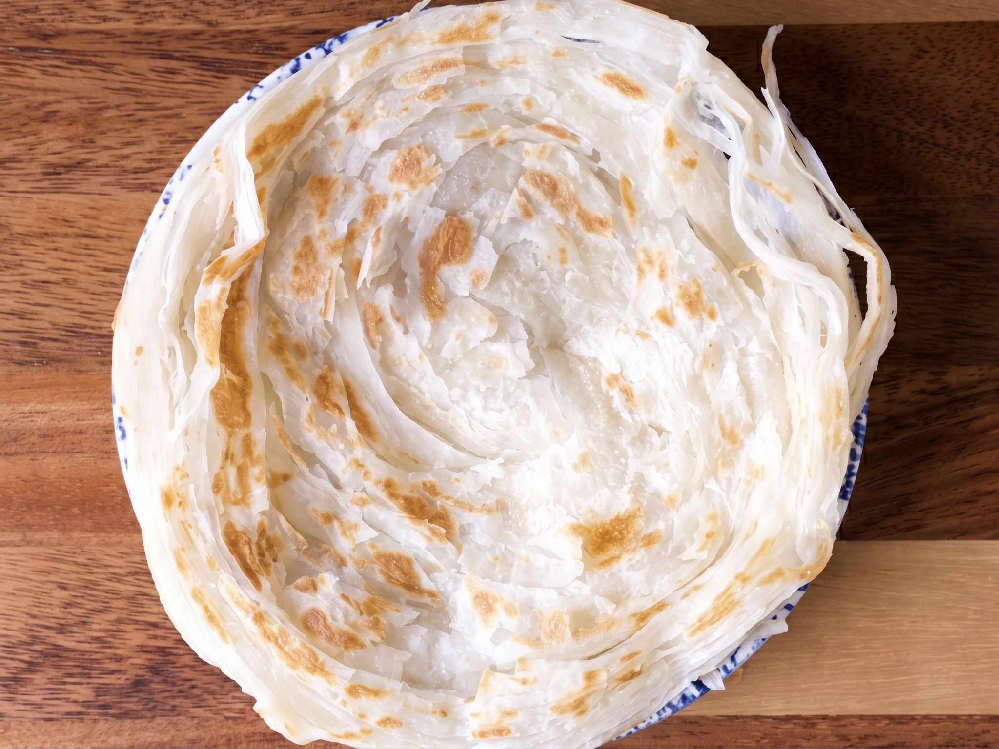 Malabar Paratha.
