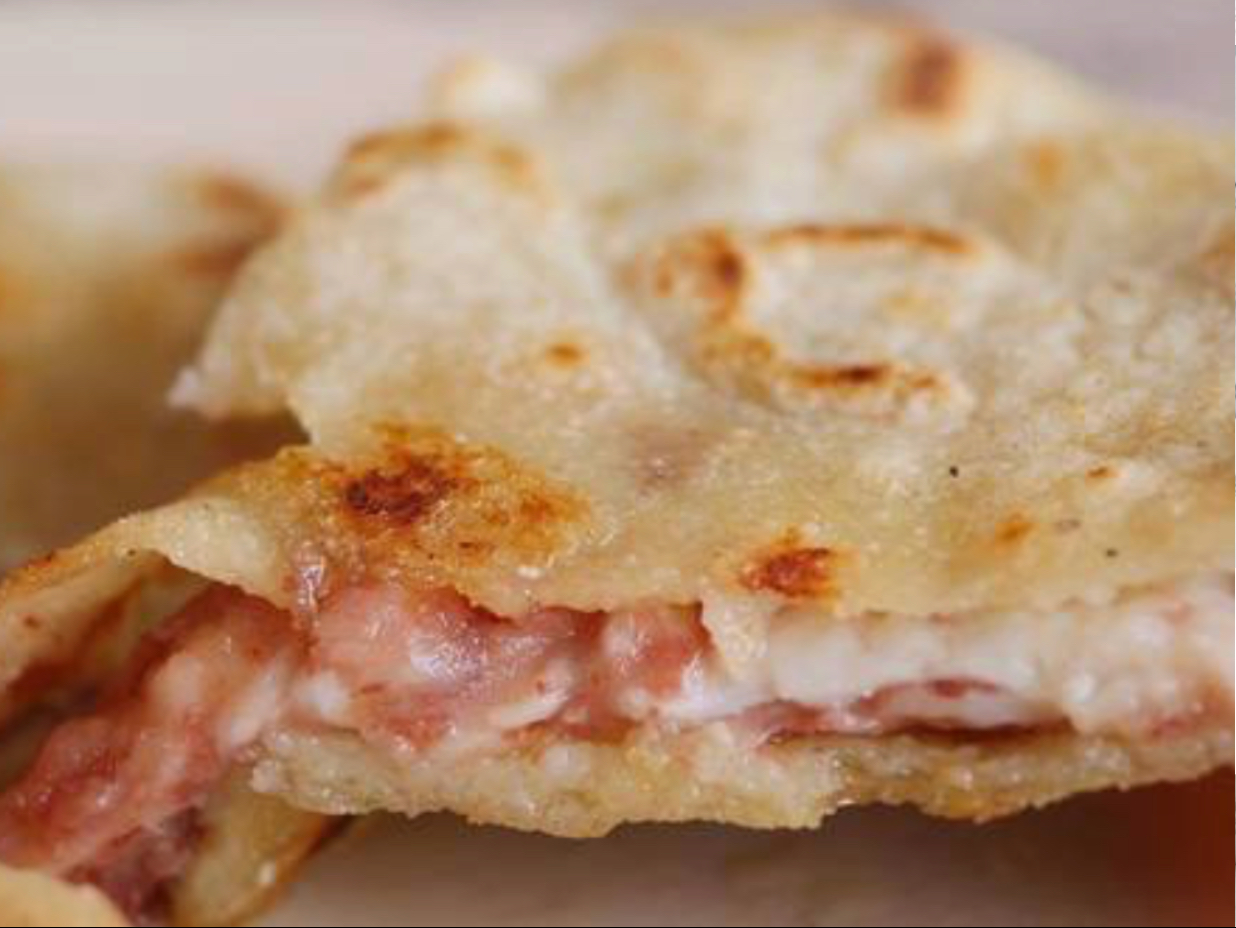 Frijol con Queso de Harina de Arroz.