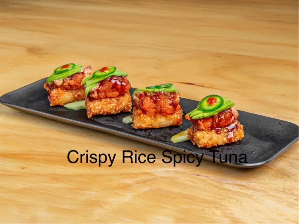 Crispy Rice Spicy Tuna.