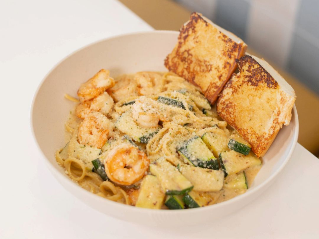 Shrimp & Zucchini Noodles.