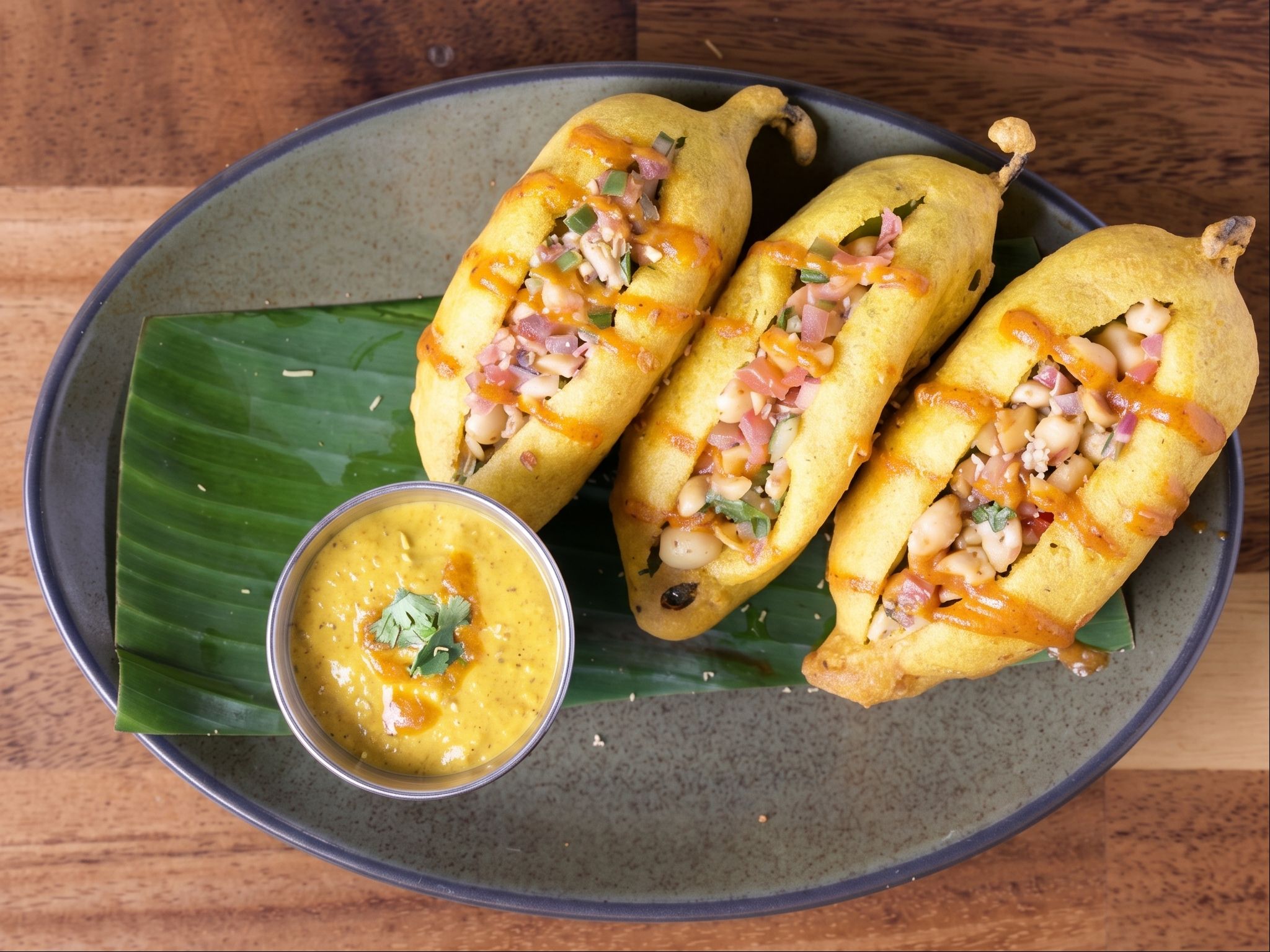 Mirchi Bhaji (Desi Jalapeno Poppers).