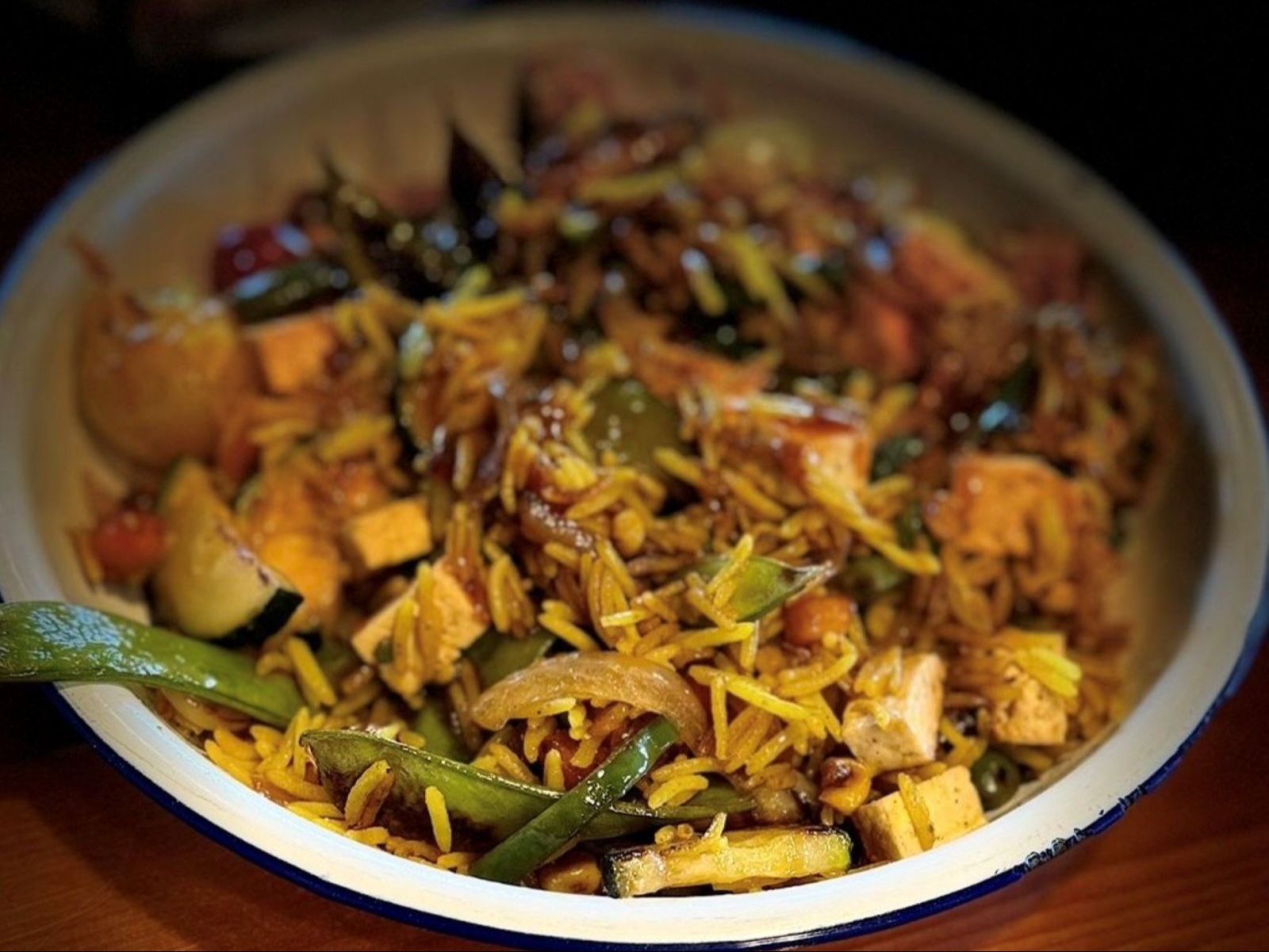 Vietnamese Vegan Fried Rice (Plain).