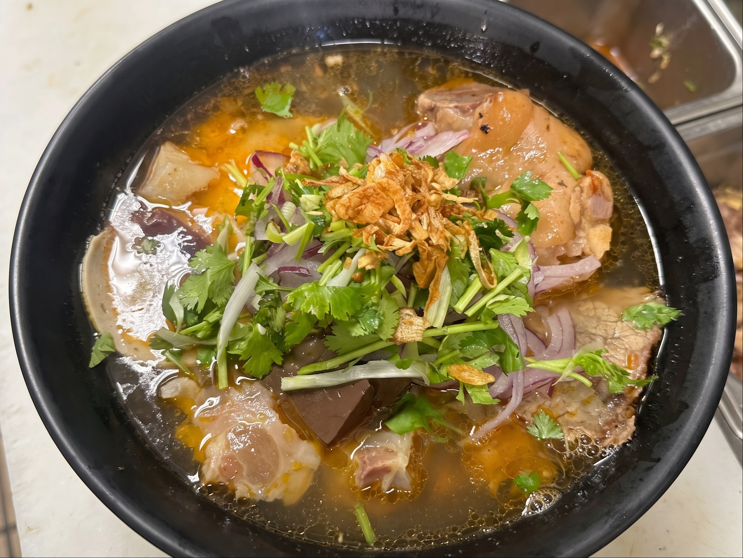 T1. Spicy Beef Noodle Soup.