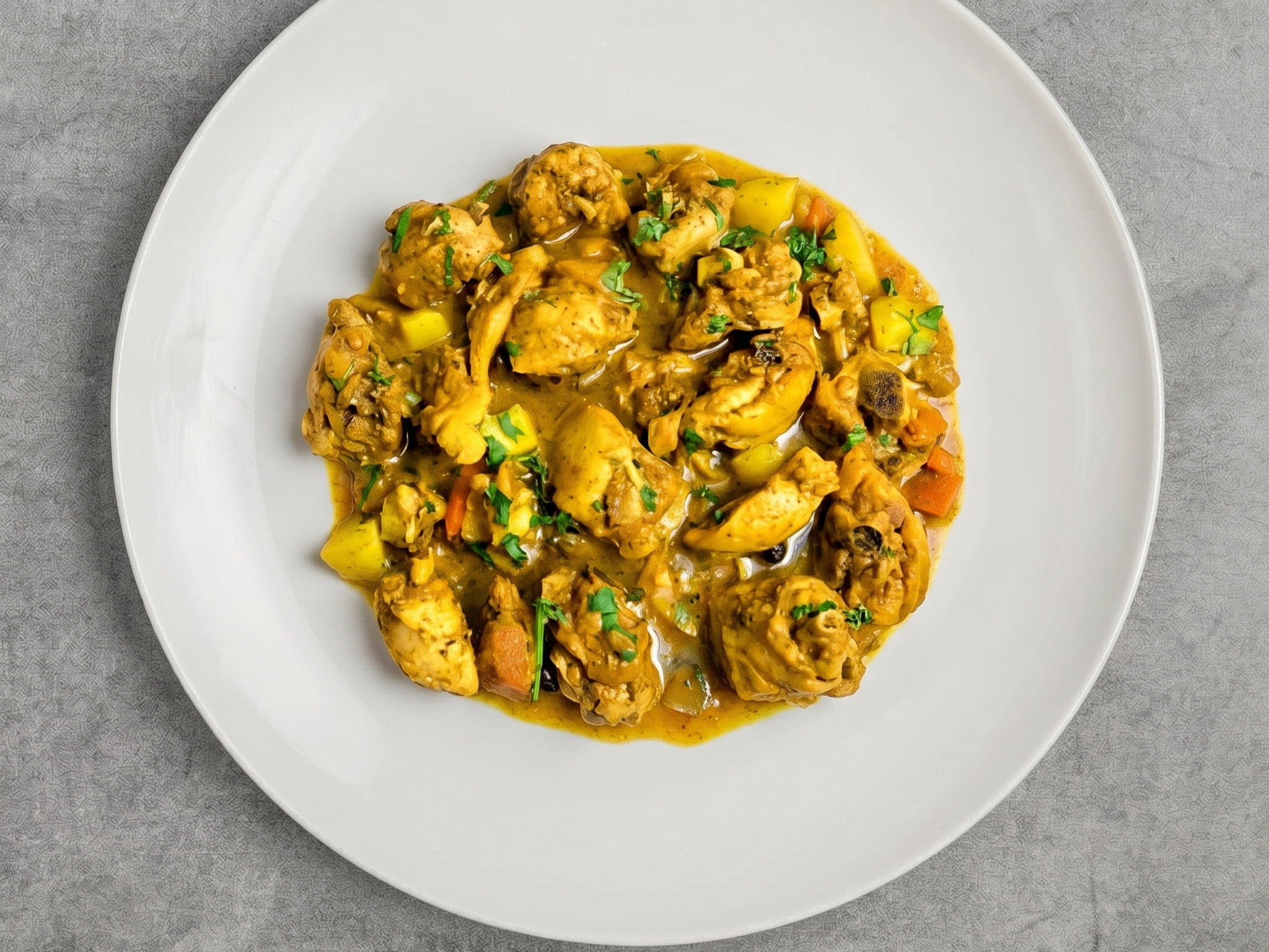 Curry Chicken.