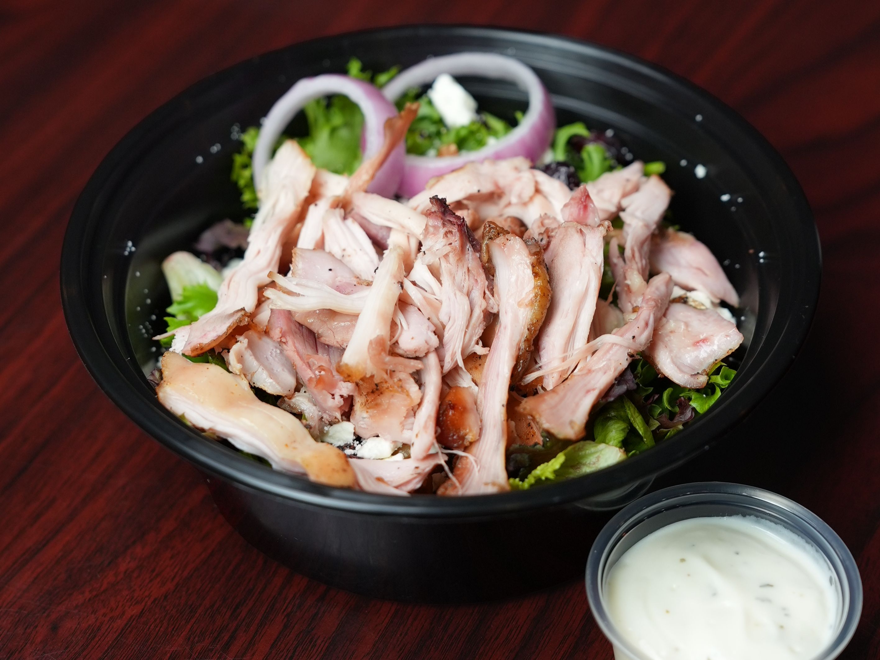 Chicken Cranberry Walnut Salad.