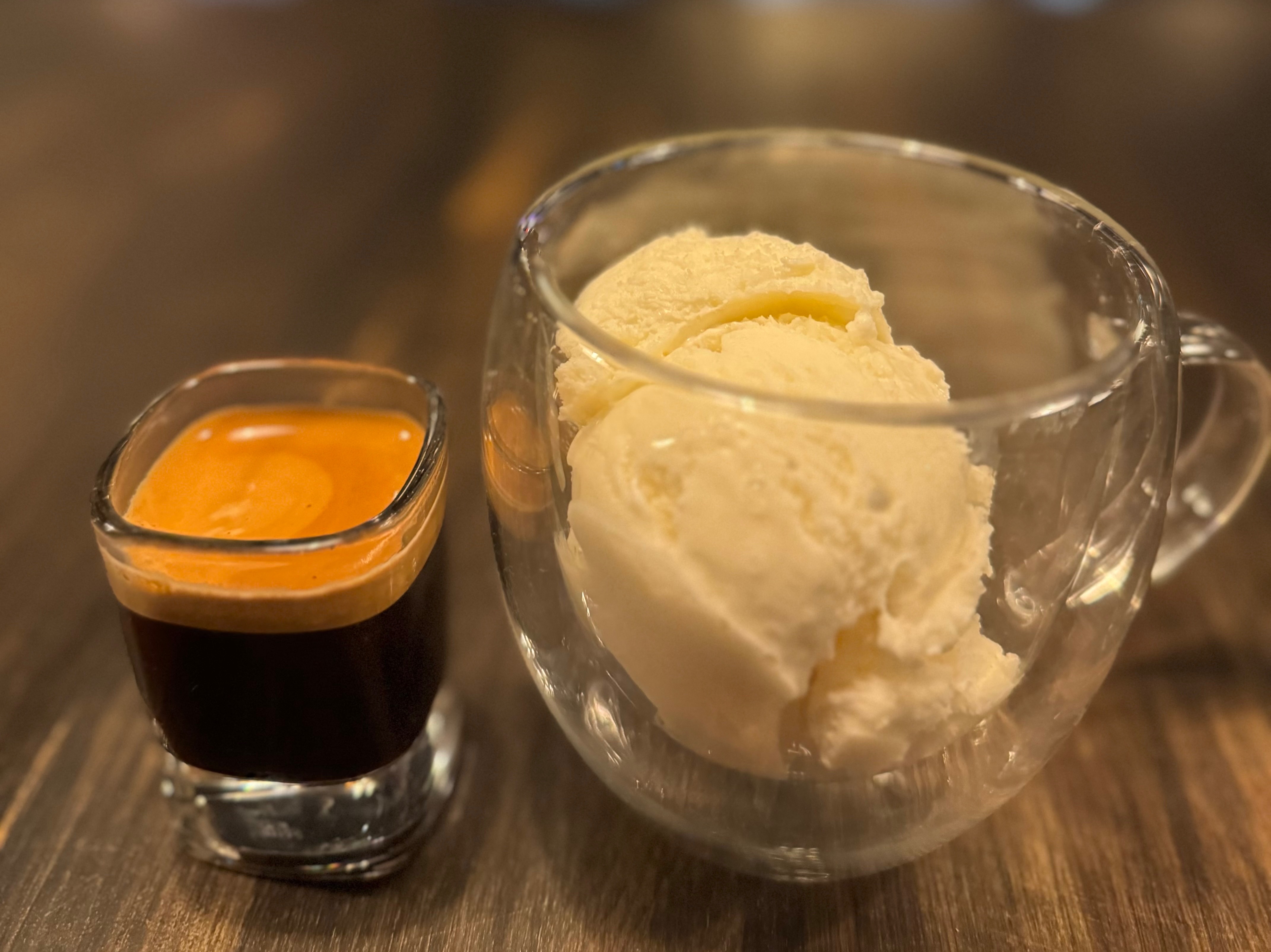 Affogato.