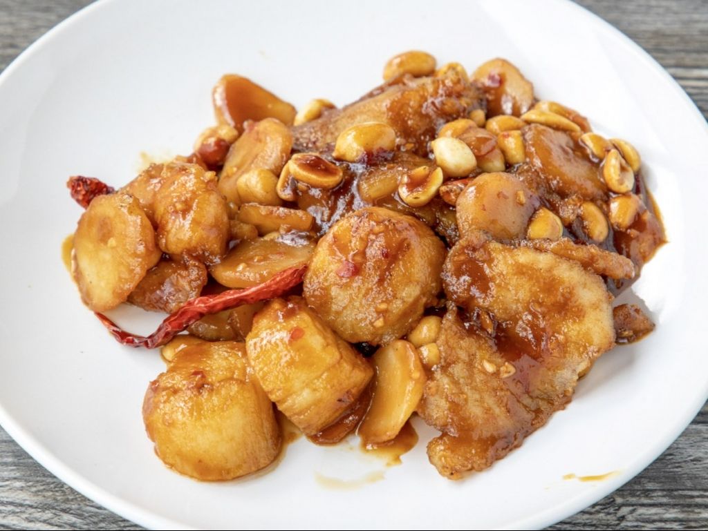 Kung Pao Scallop (Hot & Spicy) / Sò điệp Kung Pao (Nóng & Cay) / 宫保带子（香辣）.