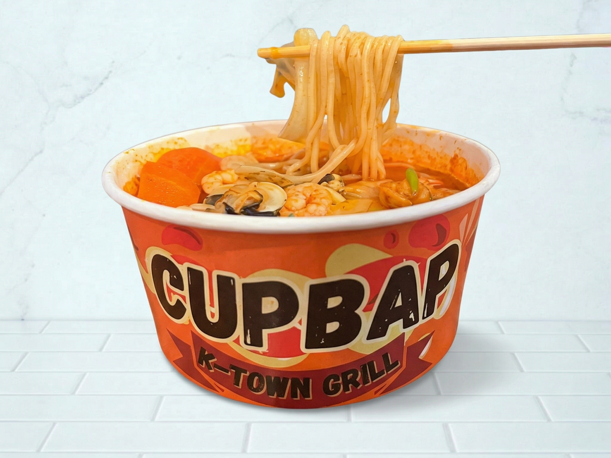 Red Sea Food Soup Noodle.