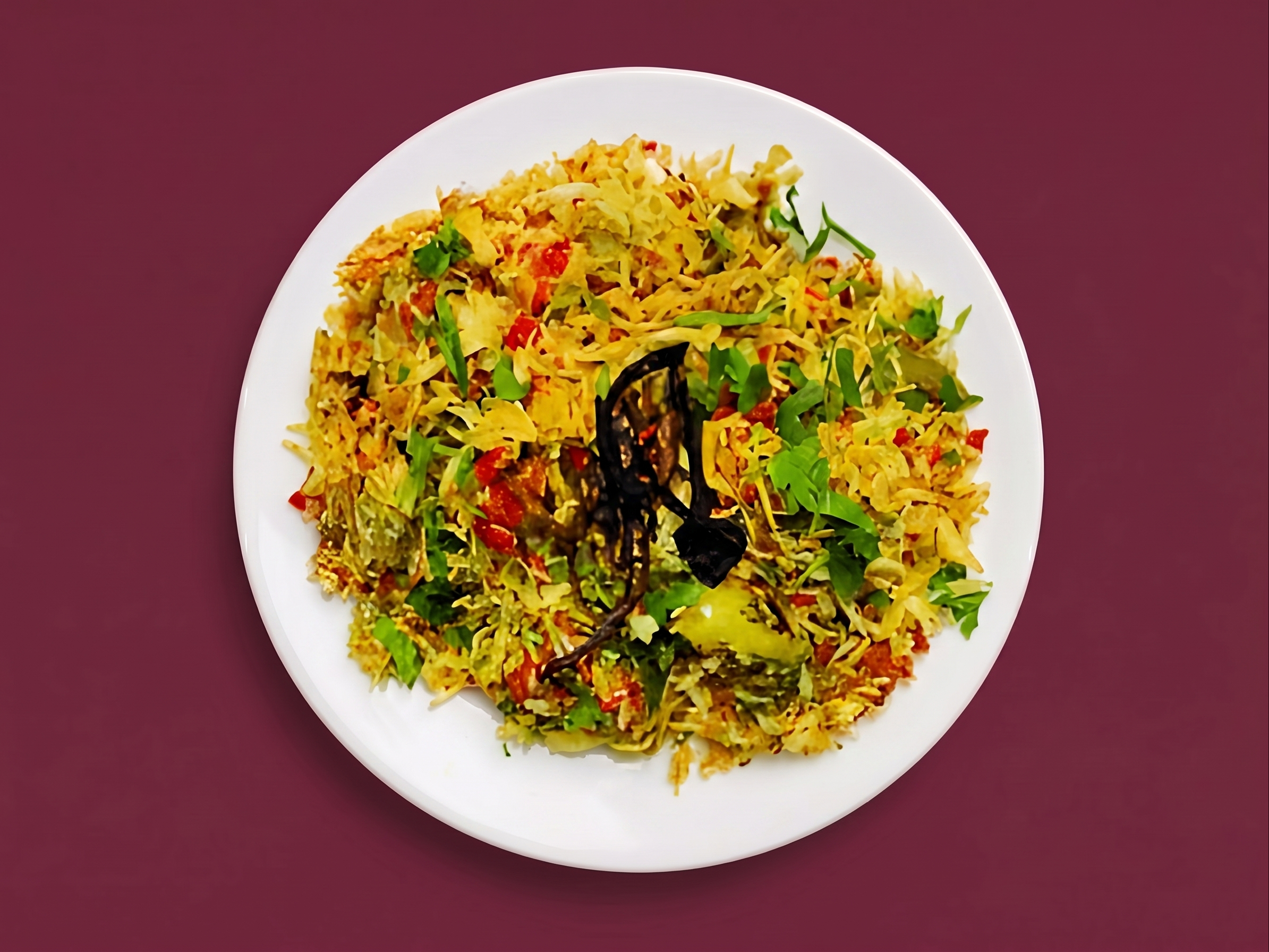 58. Vegetable Biryani.