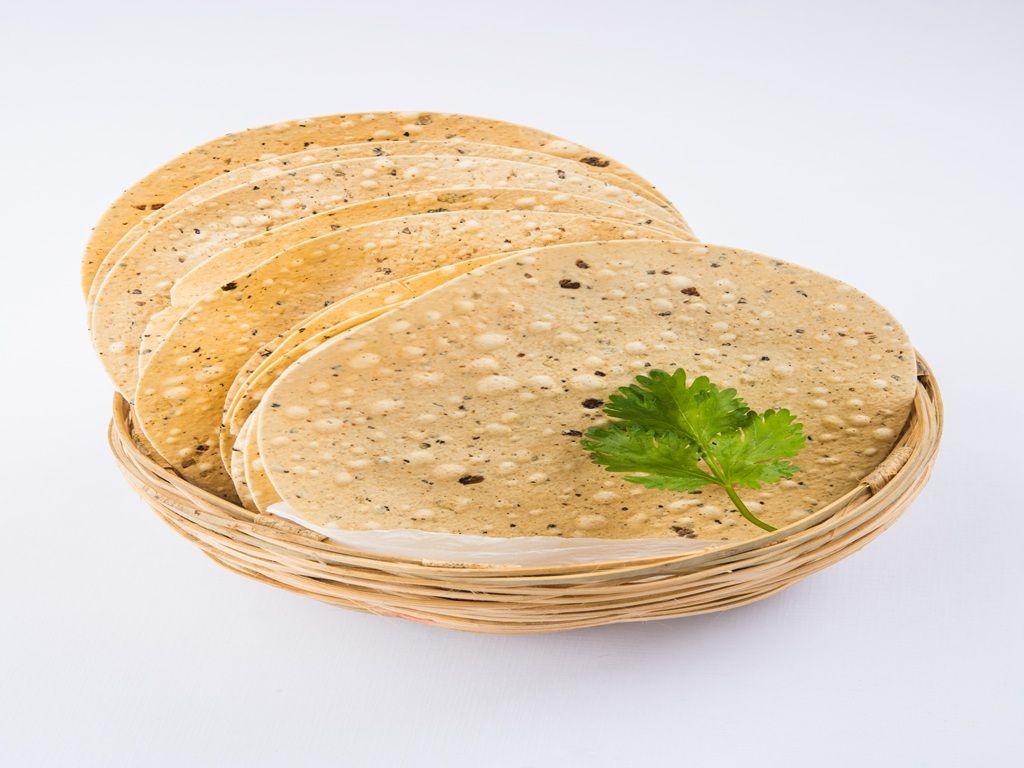 Roasted Papad.