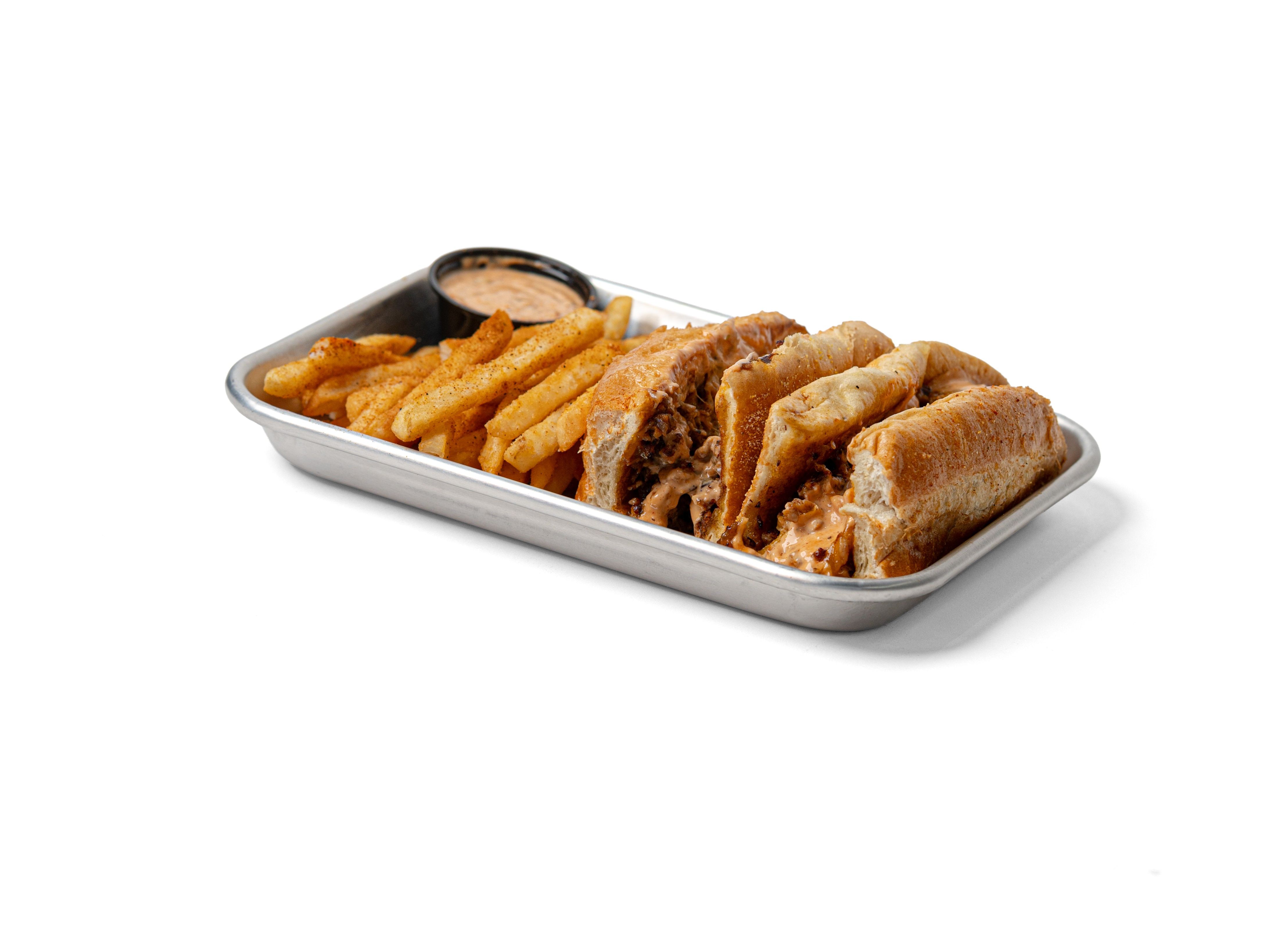Chopped Cheese - Chicken Thigh.