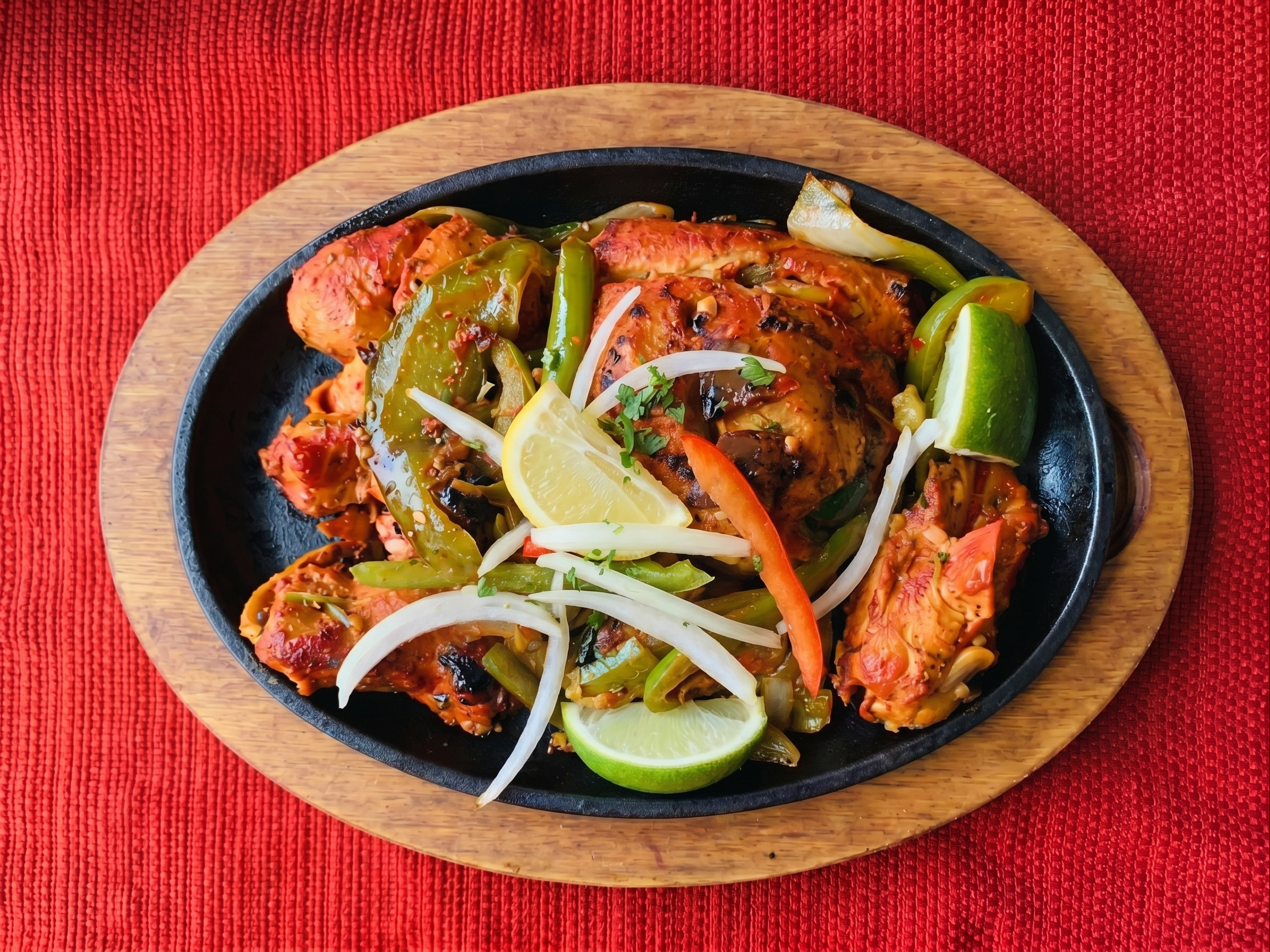 Tandoori Chiken Sizzler Full.