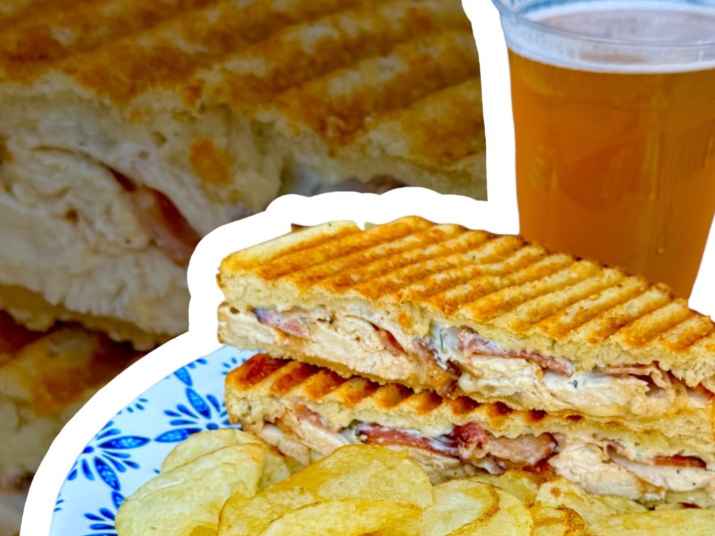 Chicken Bacon Ranch Panini