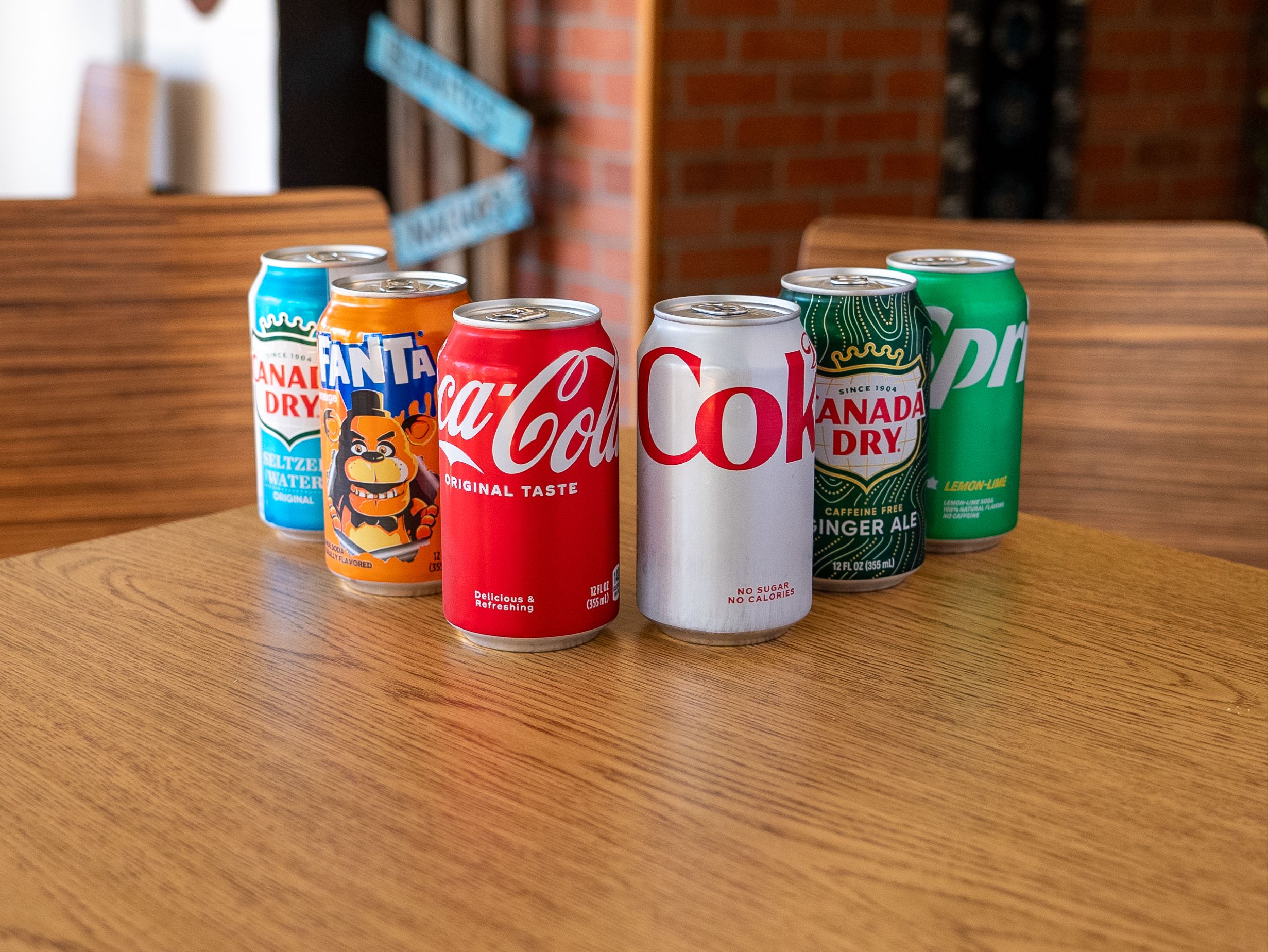 Canned Soda.