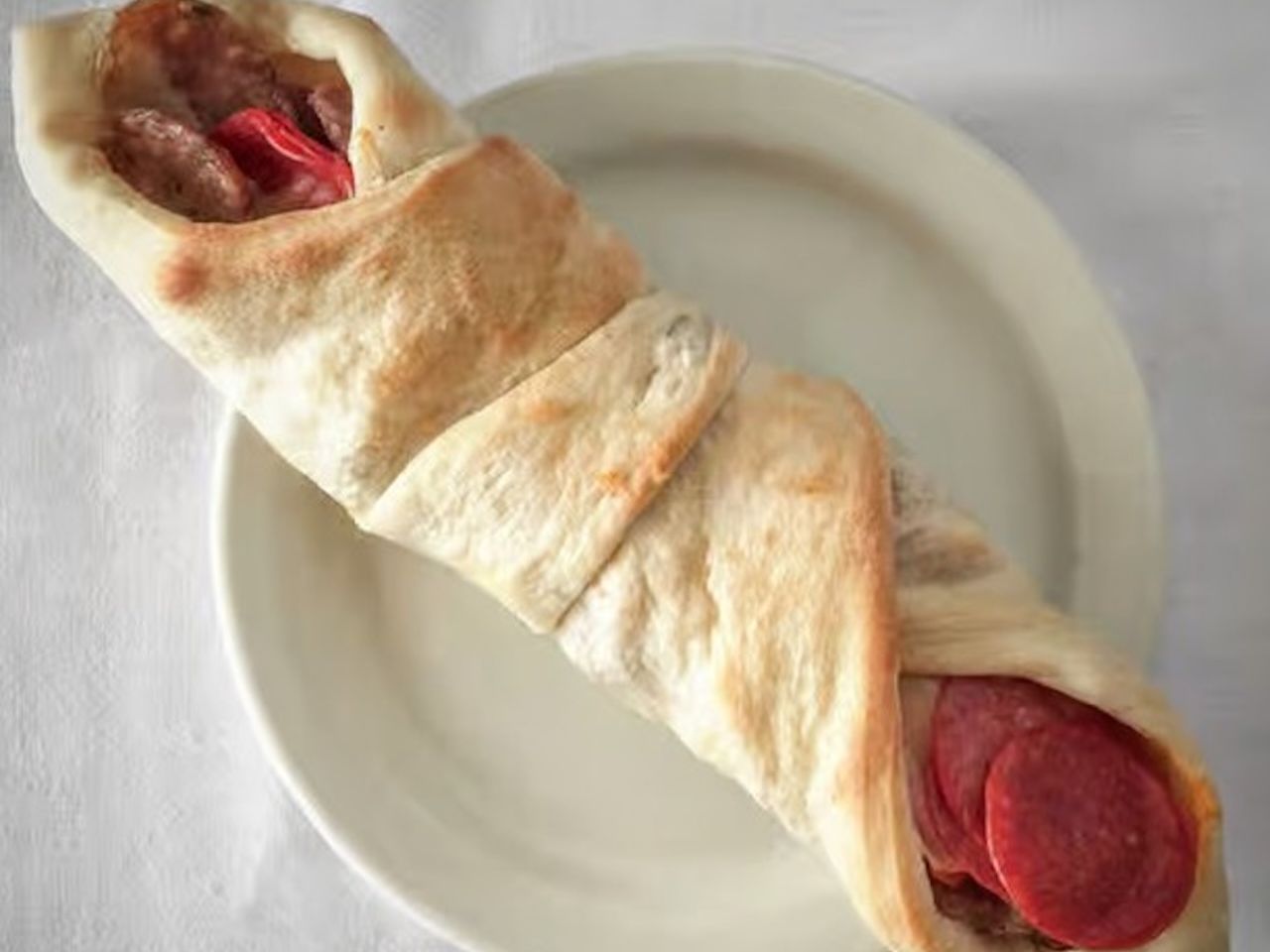 Sausage Pepperoni Roll.