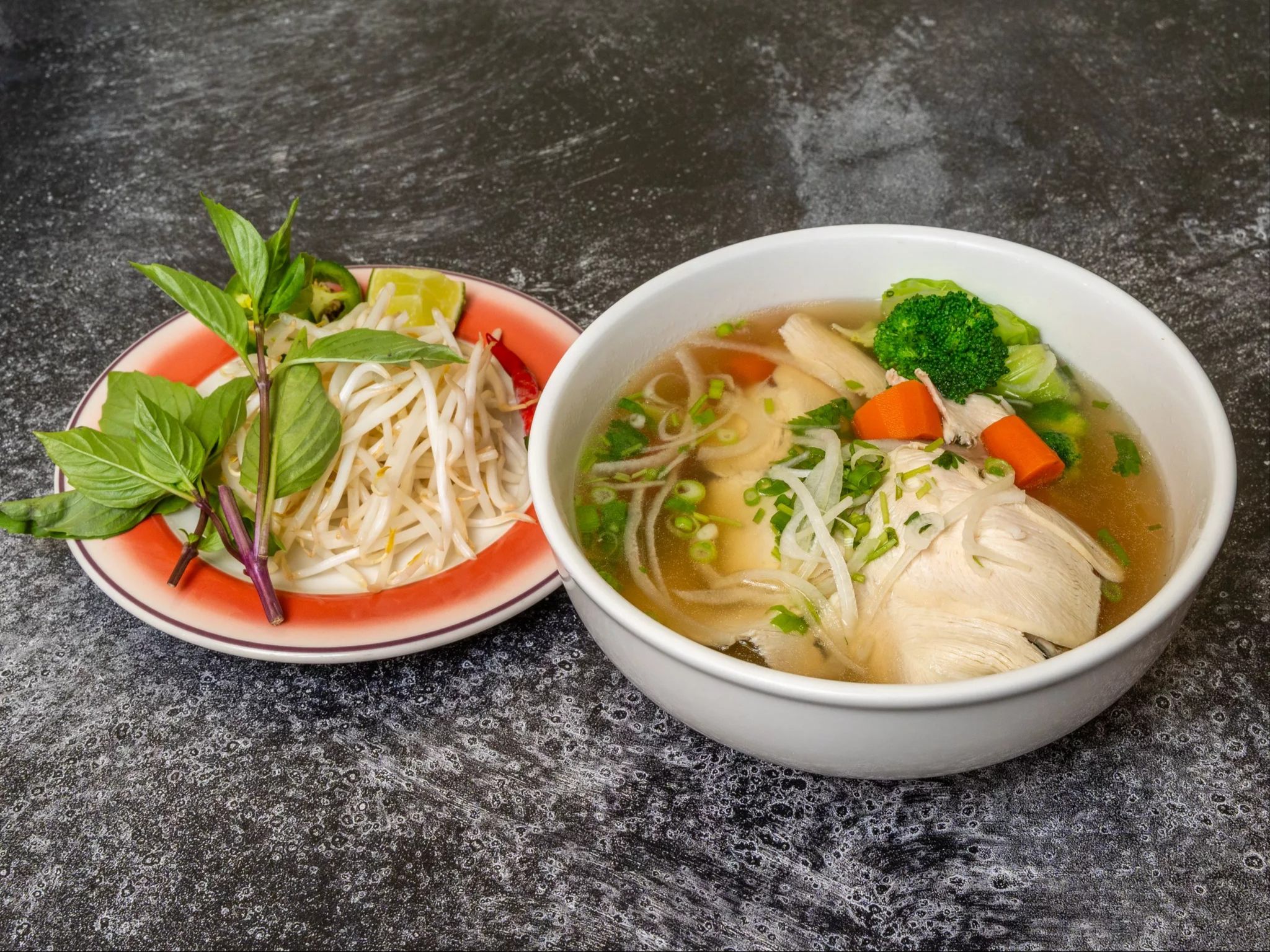 Pho Vegetable W/chicken.
