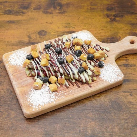 Blueberry Cheesecake Crepe