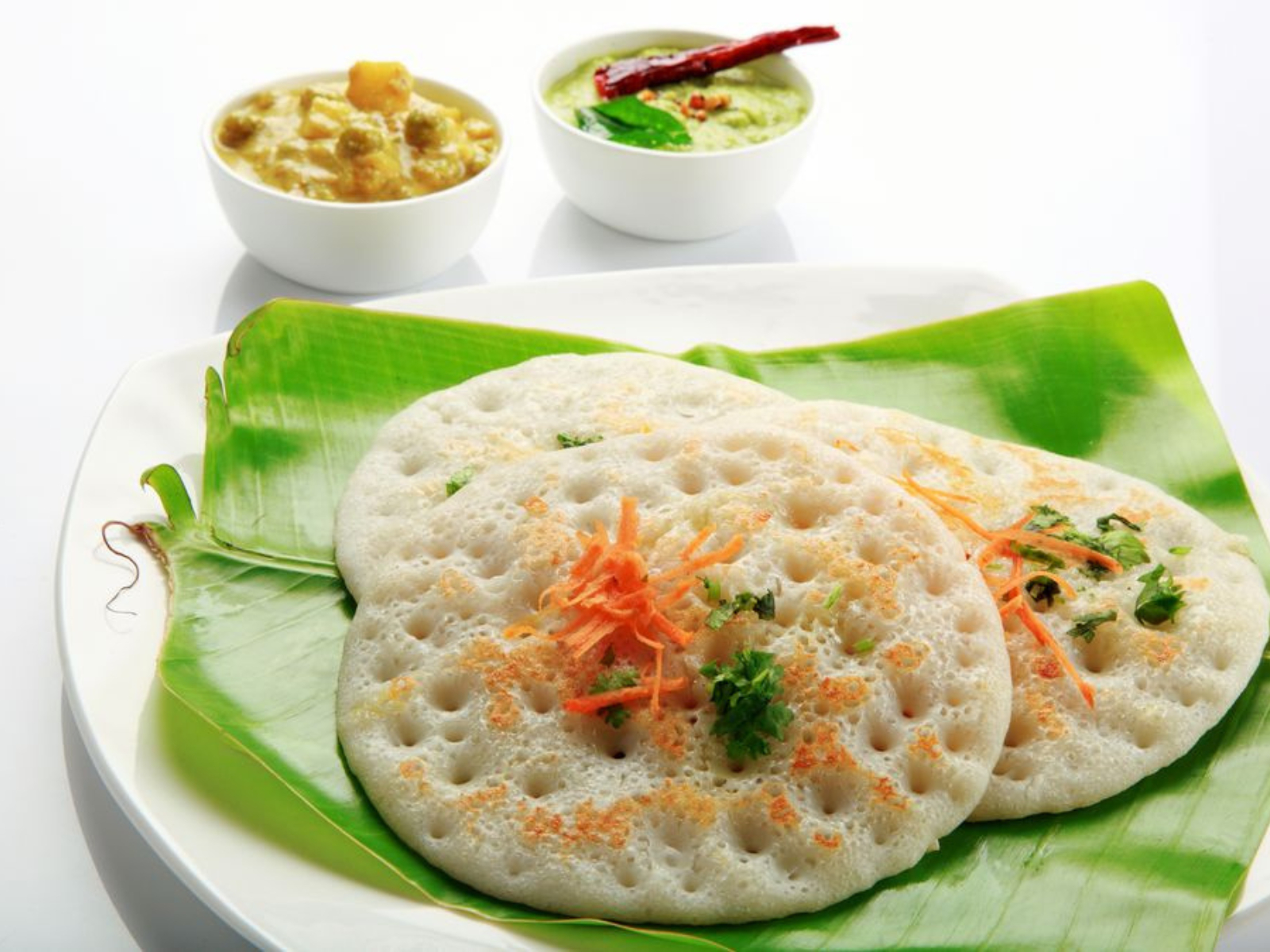 Plain Uttappam.