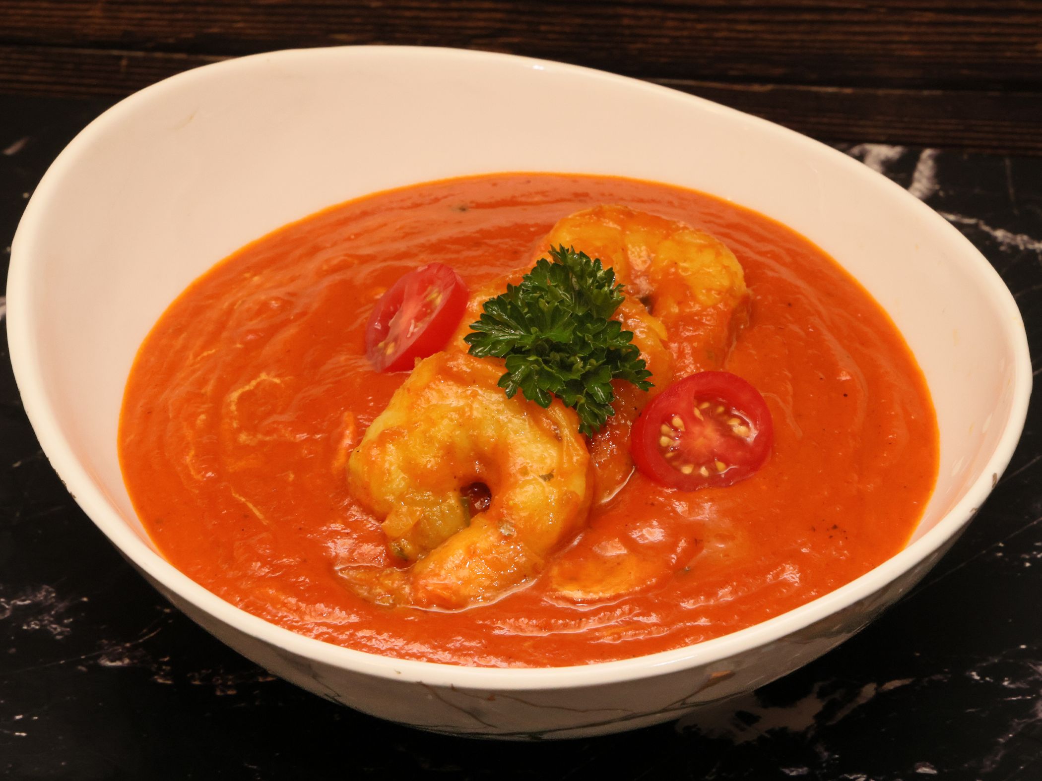Shrimp Butter Masala.