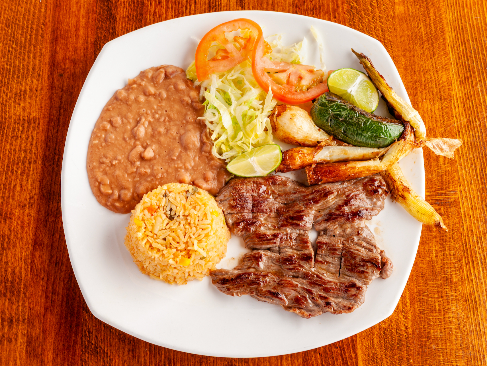 Arrachera Platillo.
