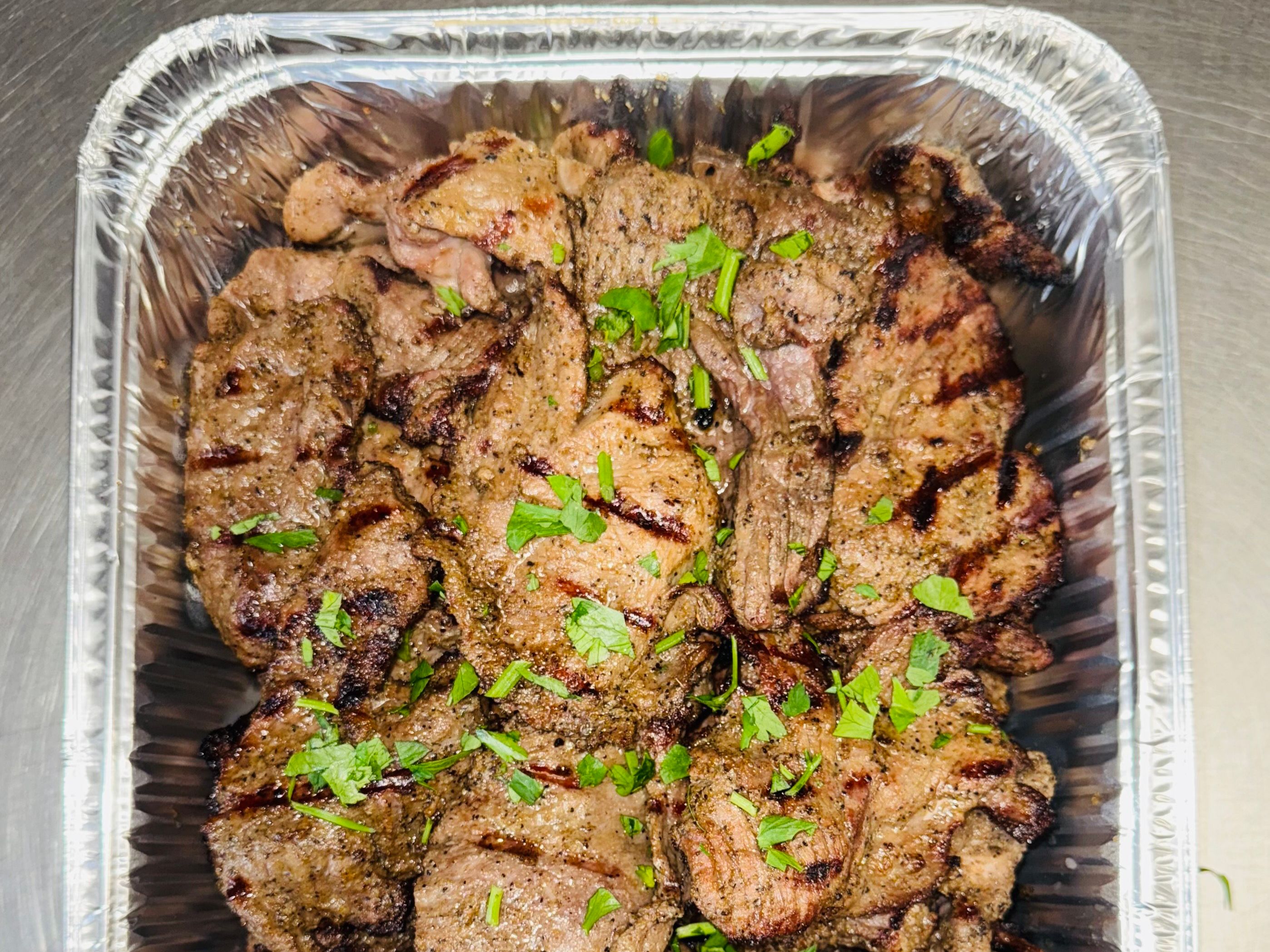 Full Tray Lamb Kabob.