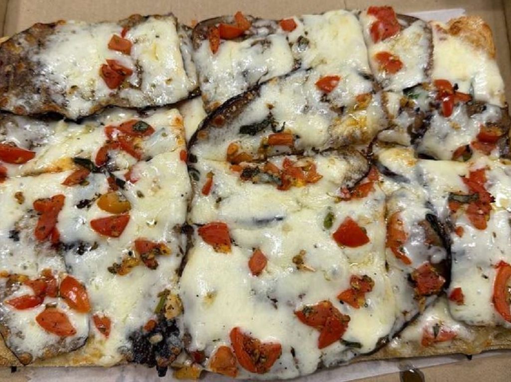 Roasted Eggplant Half Tray.