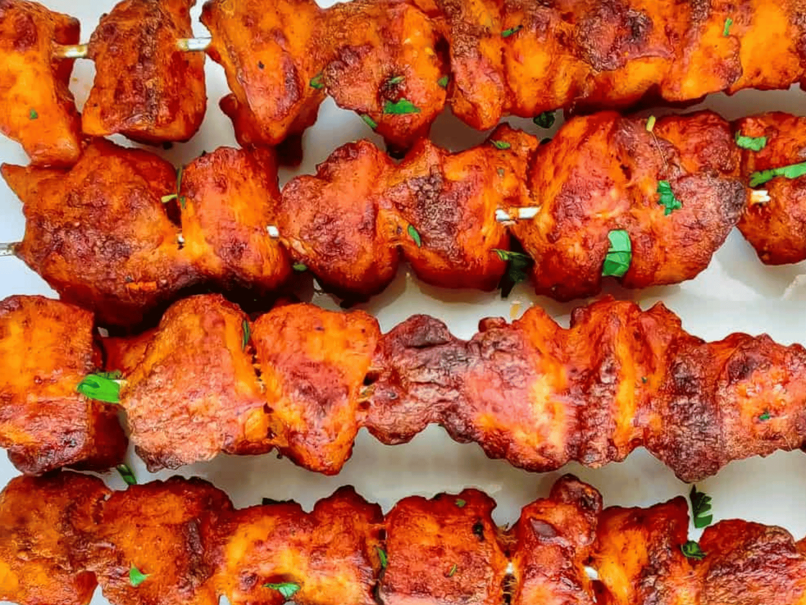 Chicken Tikka Kabob 4 Pcs