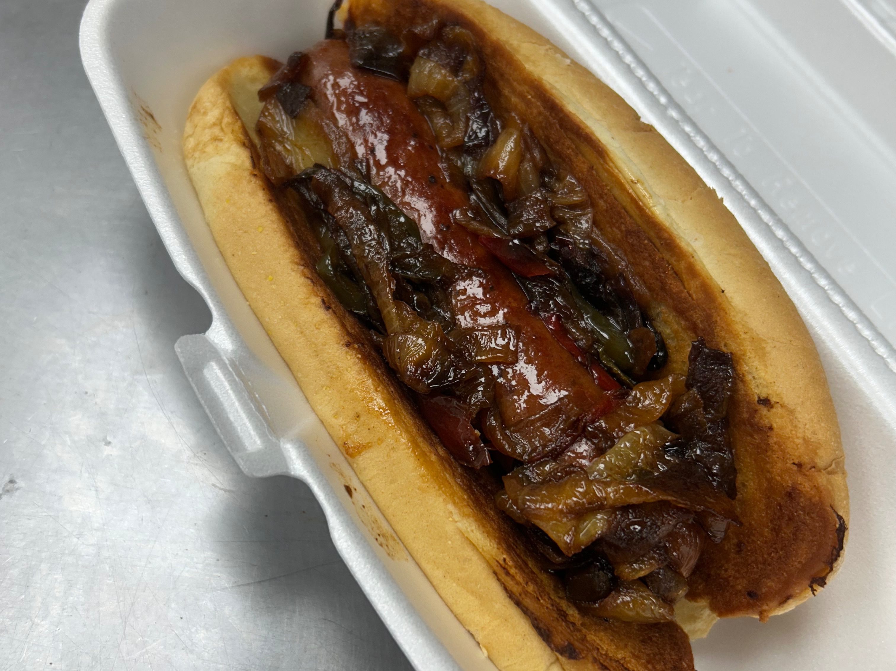 Brisket Sausage Hoagie.