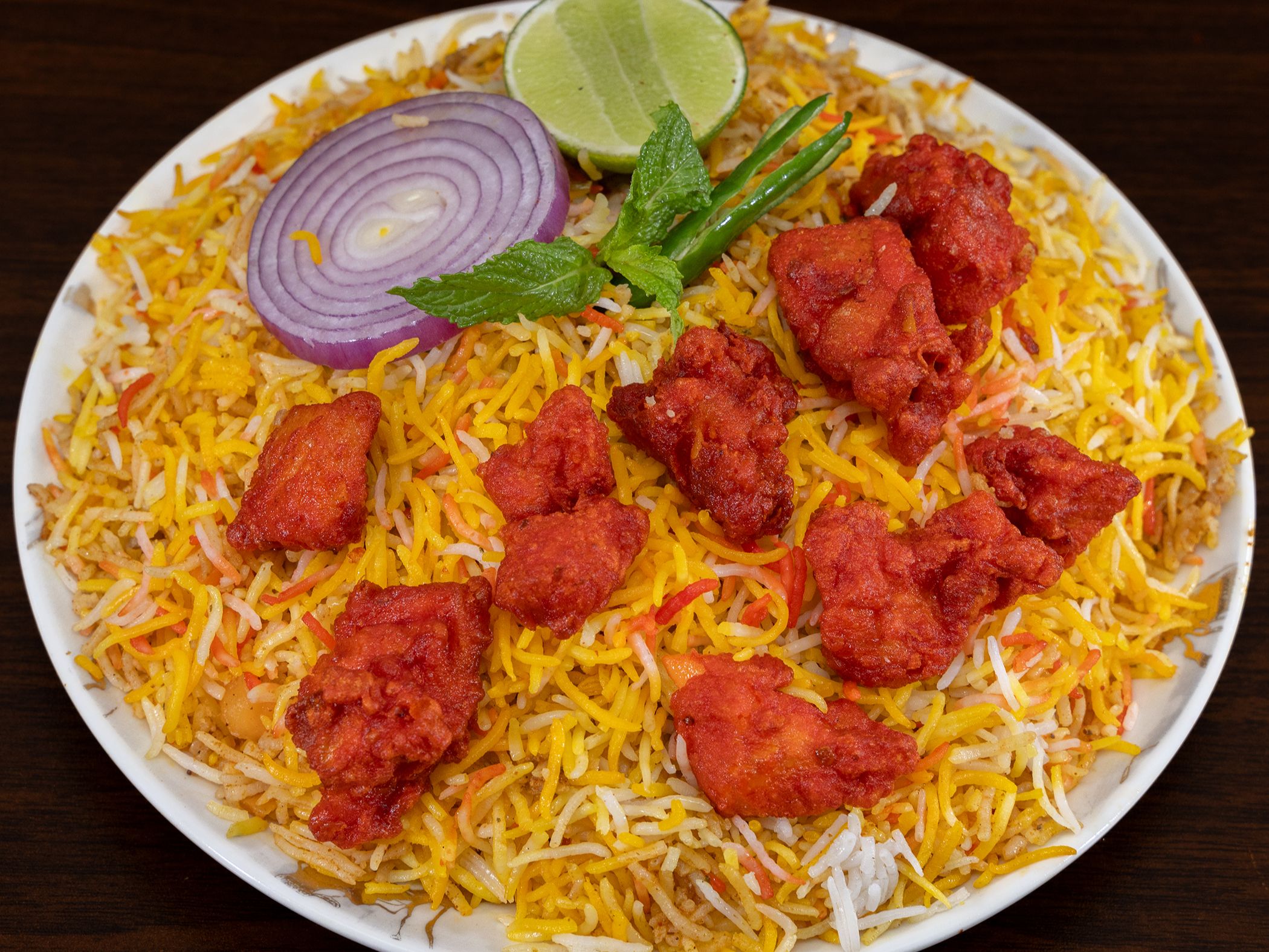 Special Chicken Biryani (Boneless).
