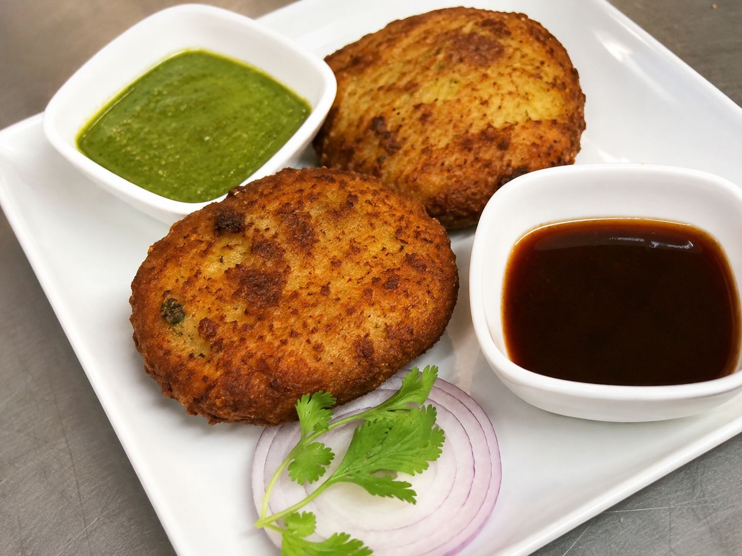 Aloo Tikki (GF, V) (2 pcs).
