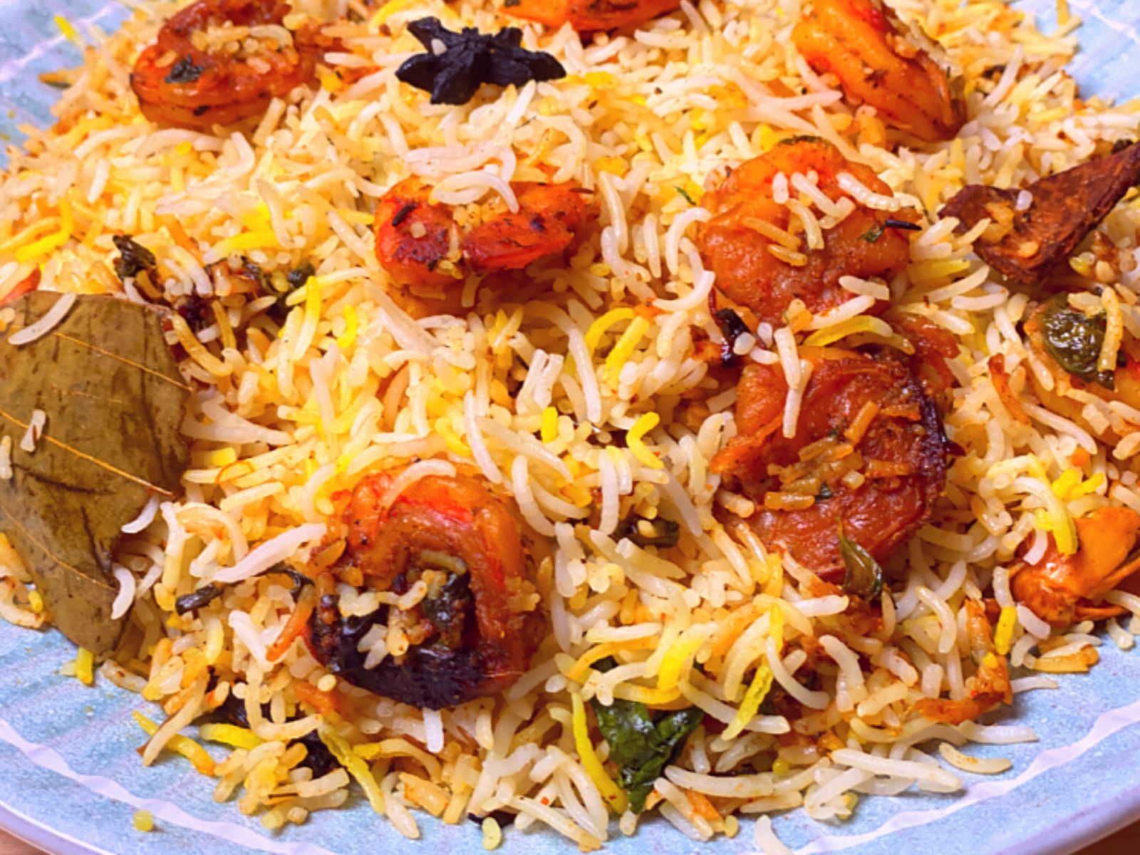 Shrimp 65 Biryani (NF).