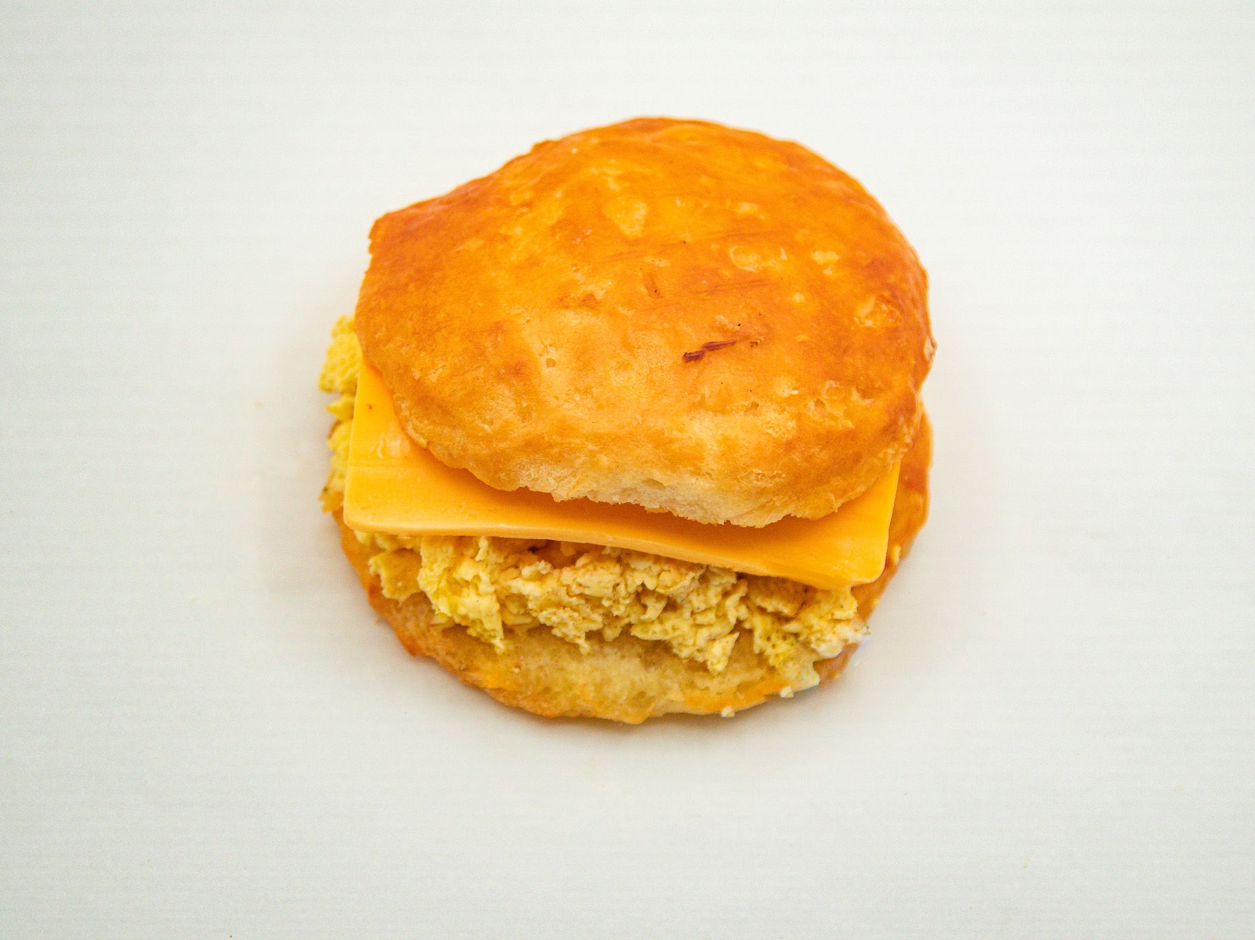 Breakfast Biscuit Sandwich.