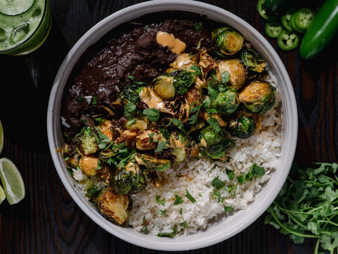 BRUSSELS SPROUTS BOWL.