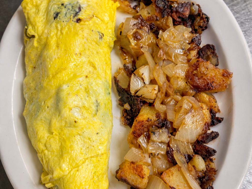 Polish Style Omelette.