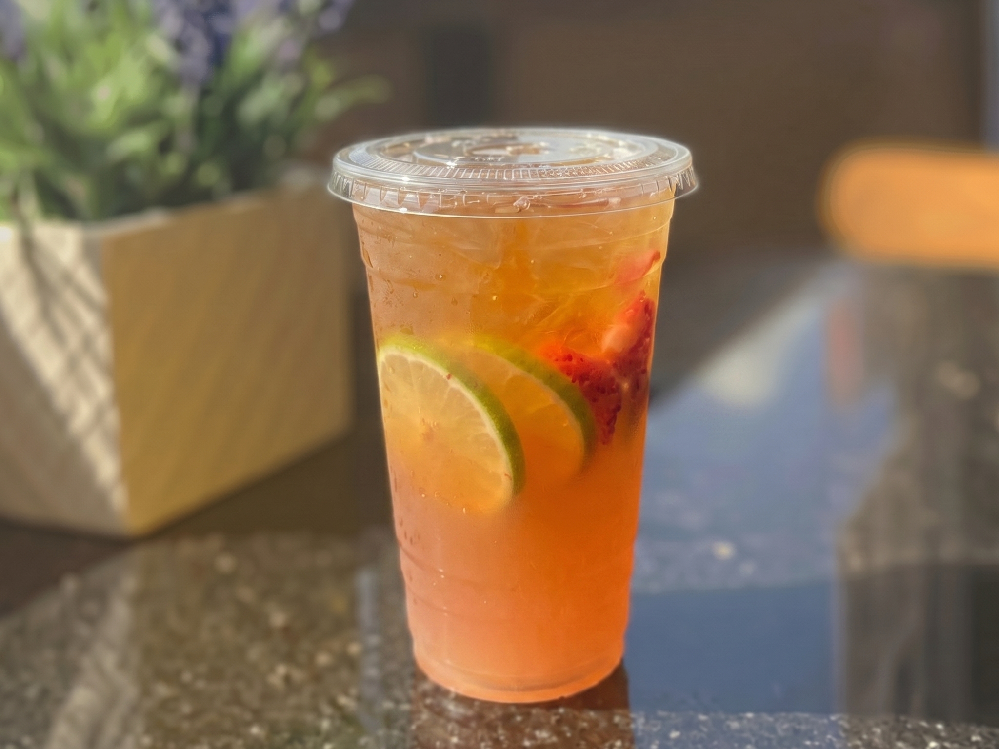 Strawberry Lemon Black Tea.