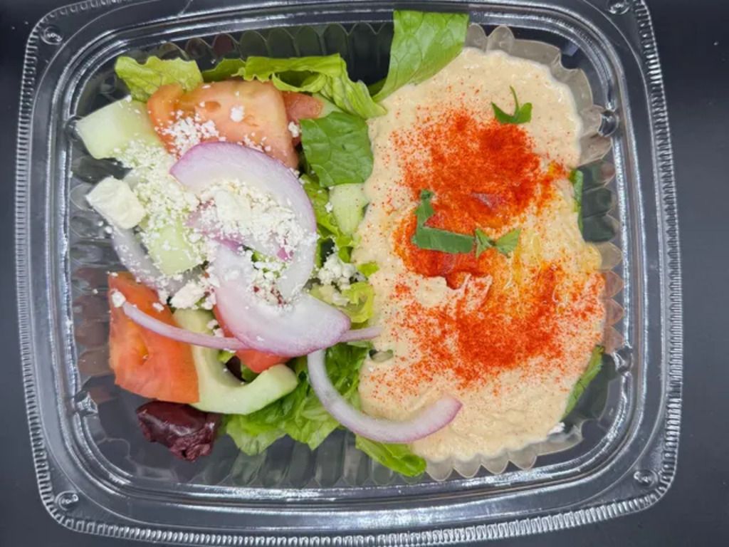 Hummus Salad Bowl.