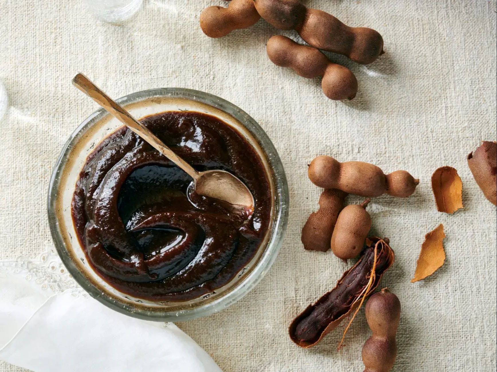 Tamarind chutney.