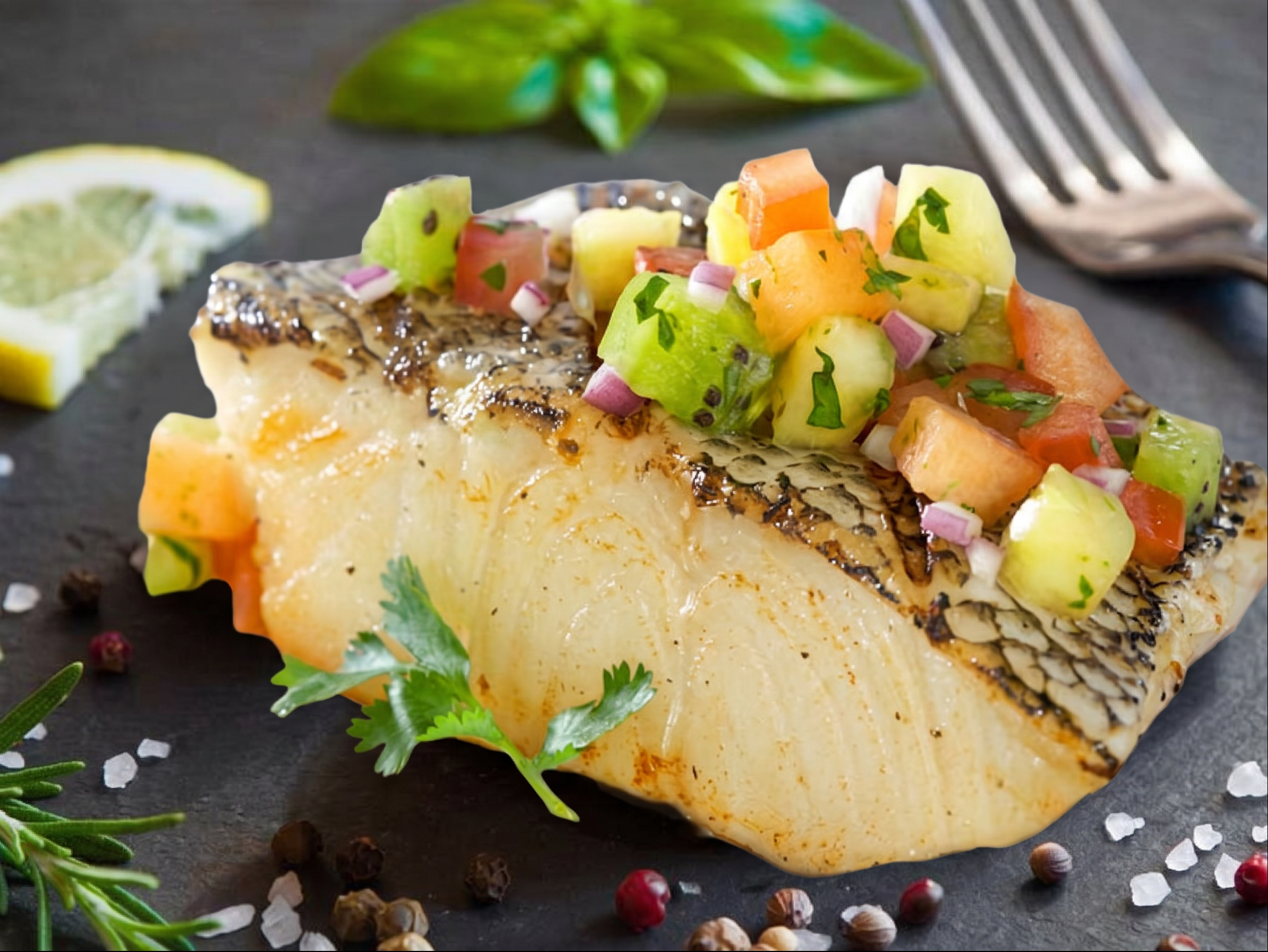 #29 Broiled Chilean Sea Bass.