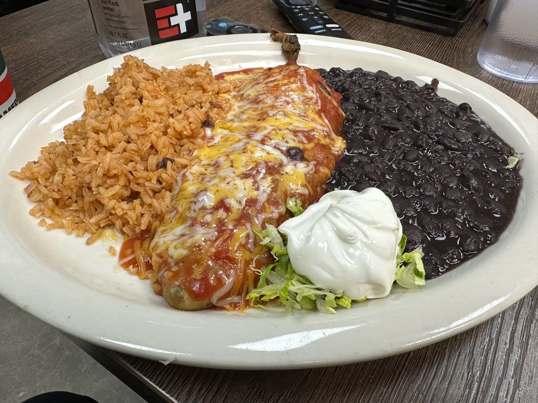 1 Item Combination Plate.