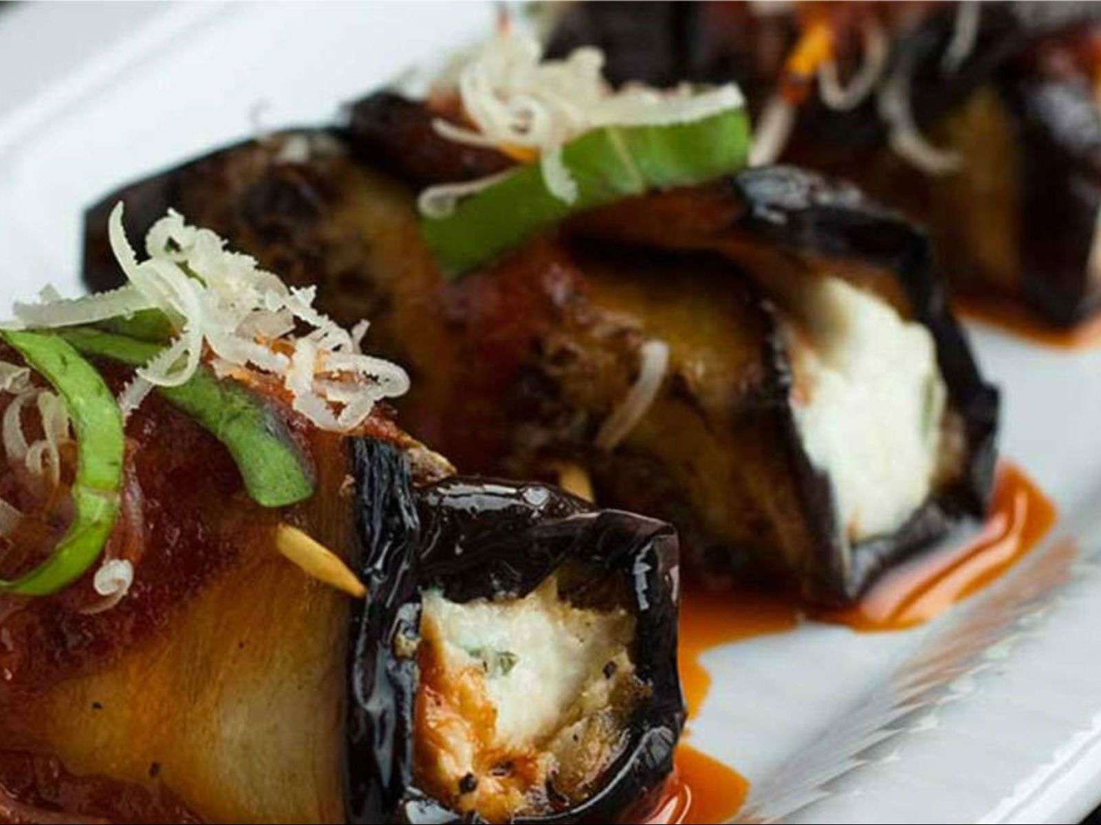 Roasted Eggplant & Spinach (VEG).