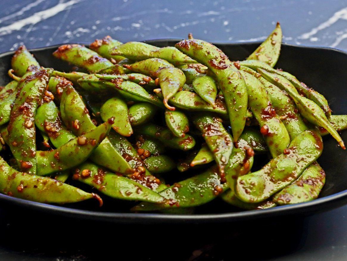 A2. Garlic Edamame
