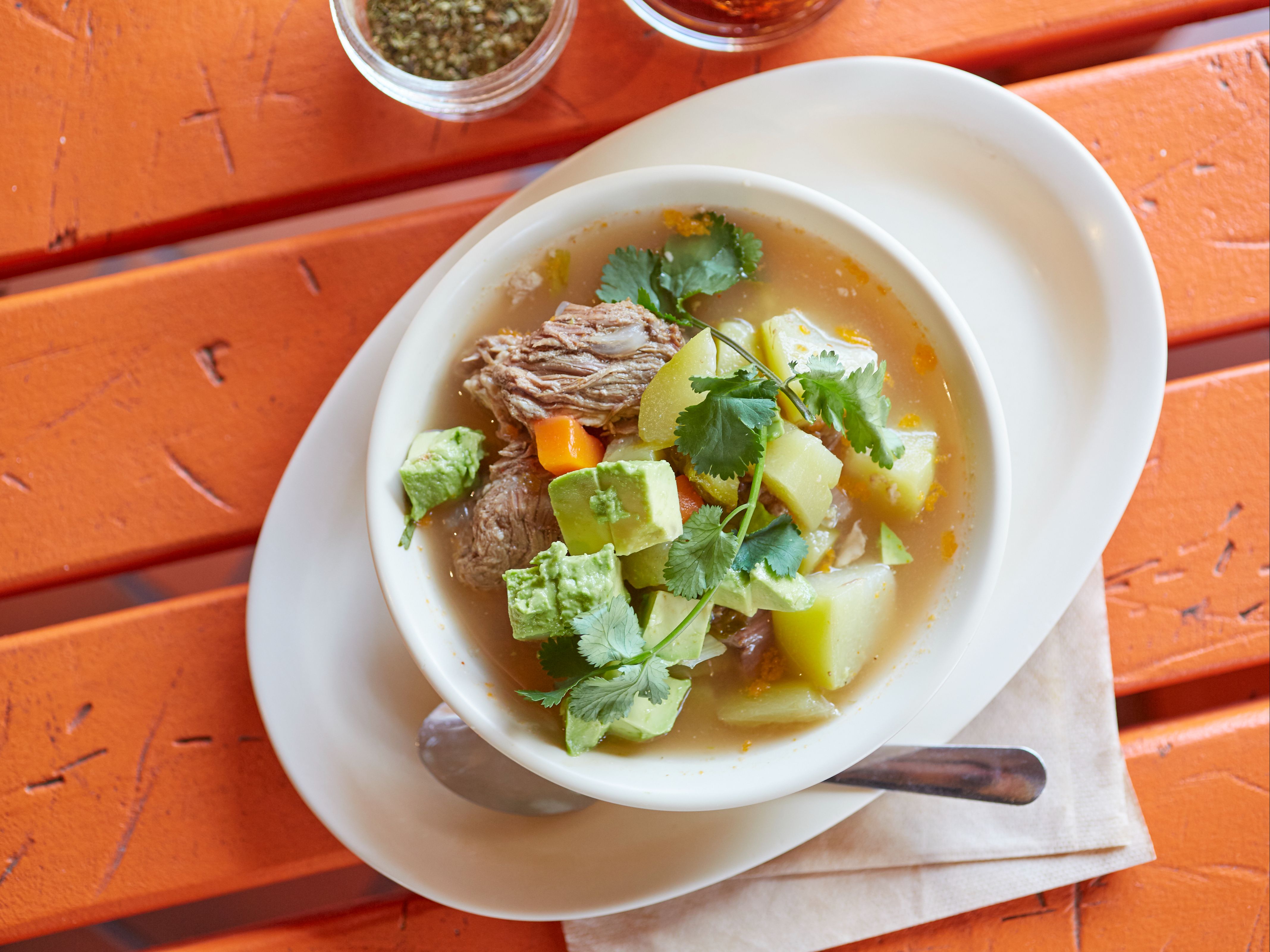 Caldo De Res (Beef Soup).