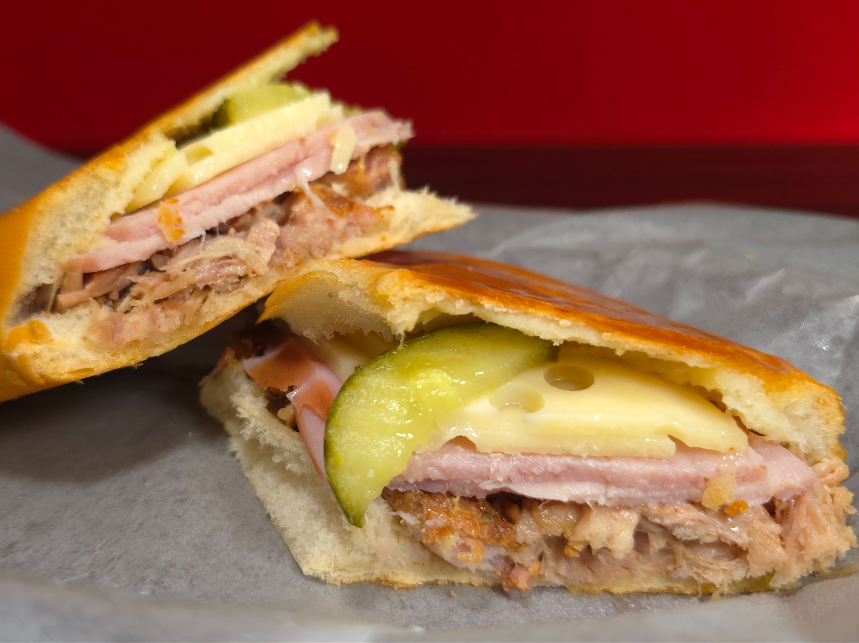 Sandwich Cubano.